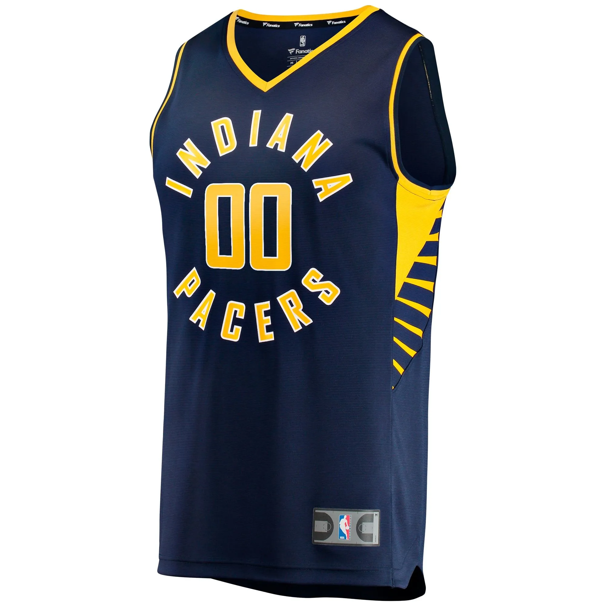 Indiana Pacers Fanatics Branded Fast Break Custom Replica Jersey - Icon Edition - Navy