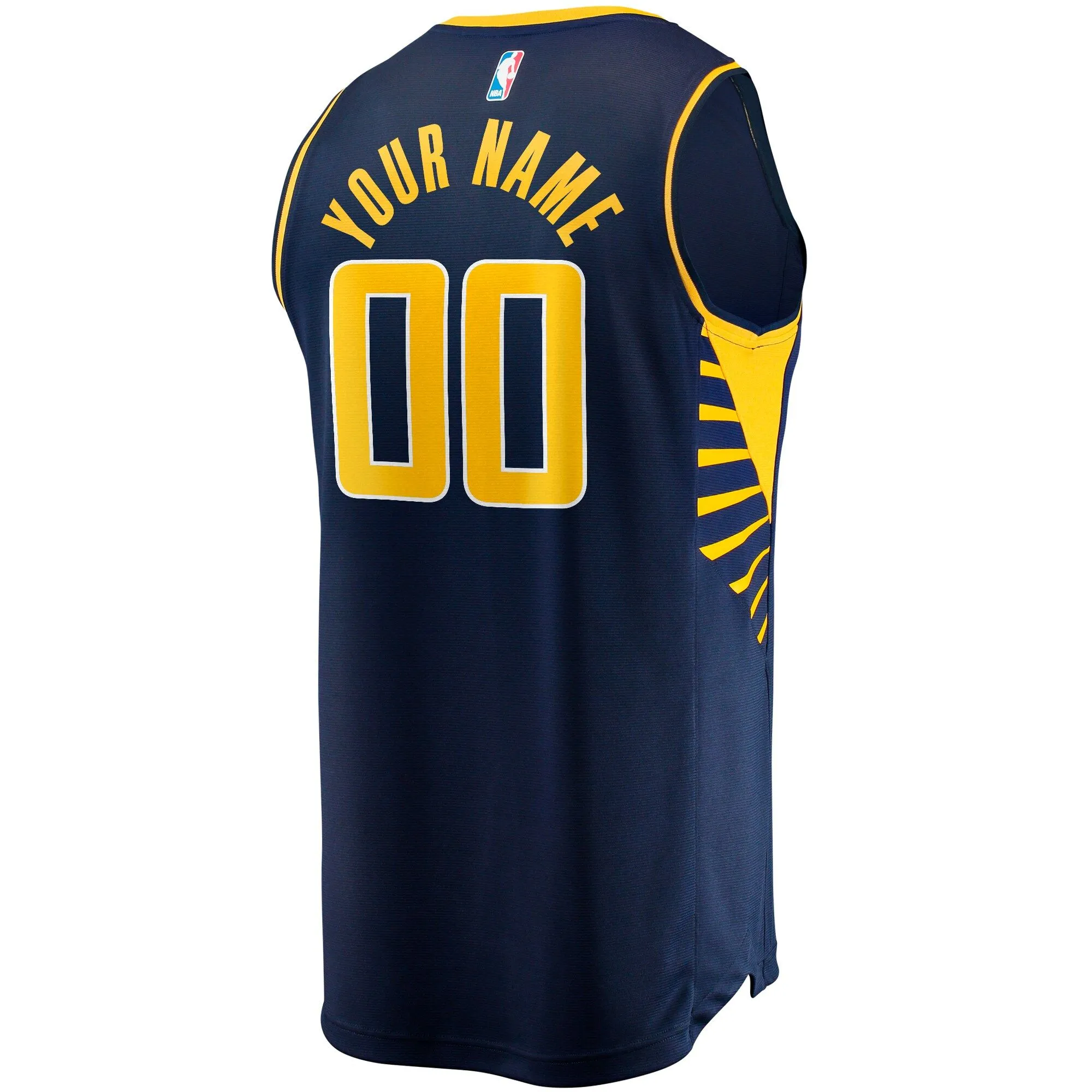 Indiana Pacers Fanatics Branded Fast Break Custom Replica Jersey - Icon Edition - Navy