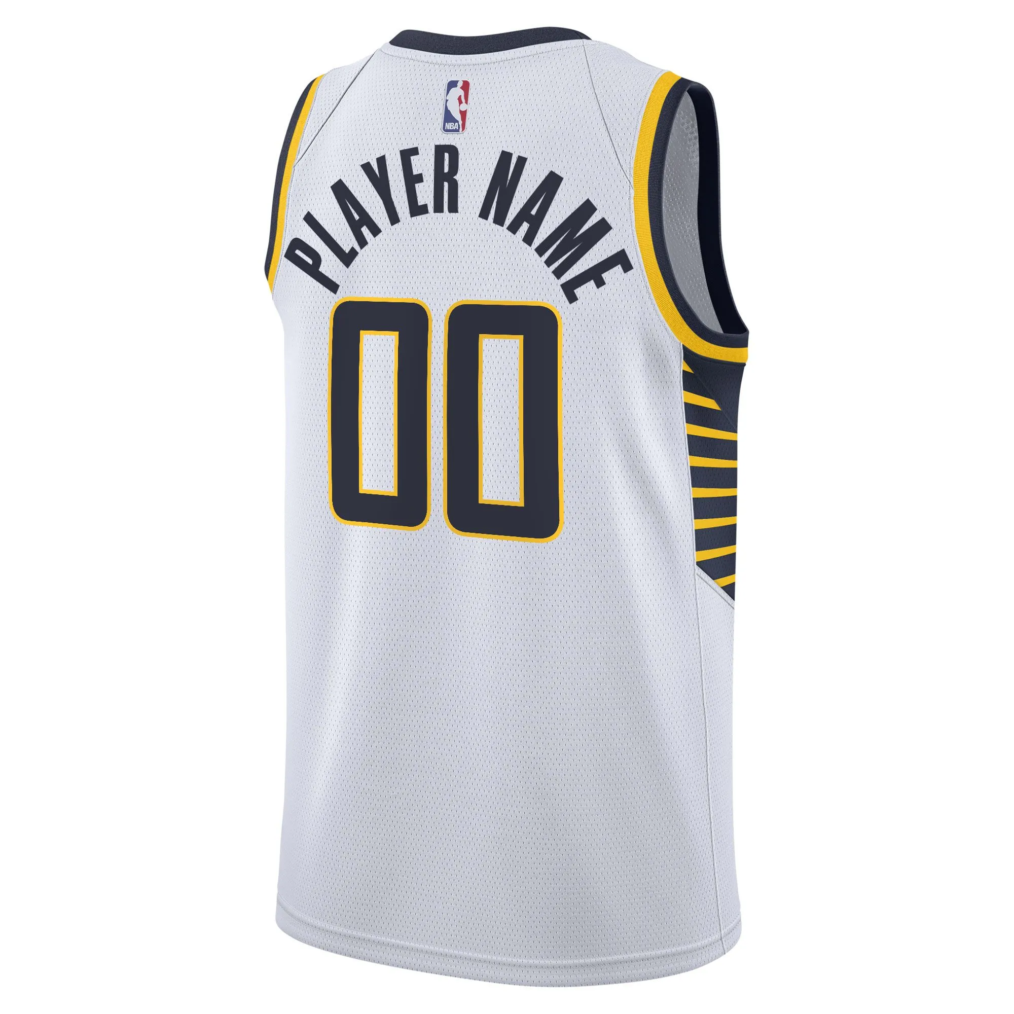 Indiana Pacers  2020/21 Swingman Custom Jersey - Association Edition - White