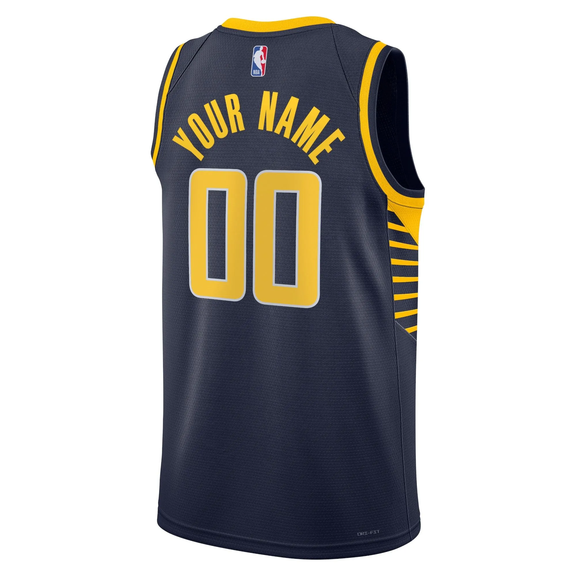 Indiana Pacers  Unisex 2022/23 Swingman Custom Jersey Navy - Icon Edition