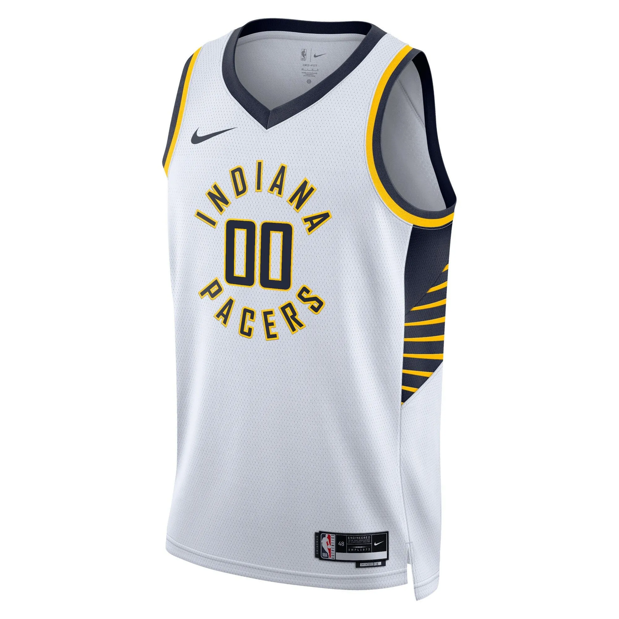 Indiana Pacers  Unisex Swingman Custom Jersey White - Association Edition