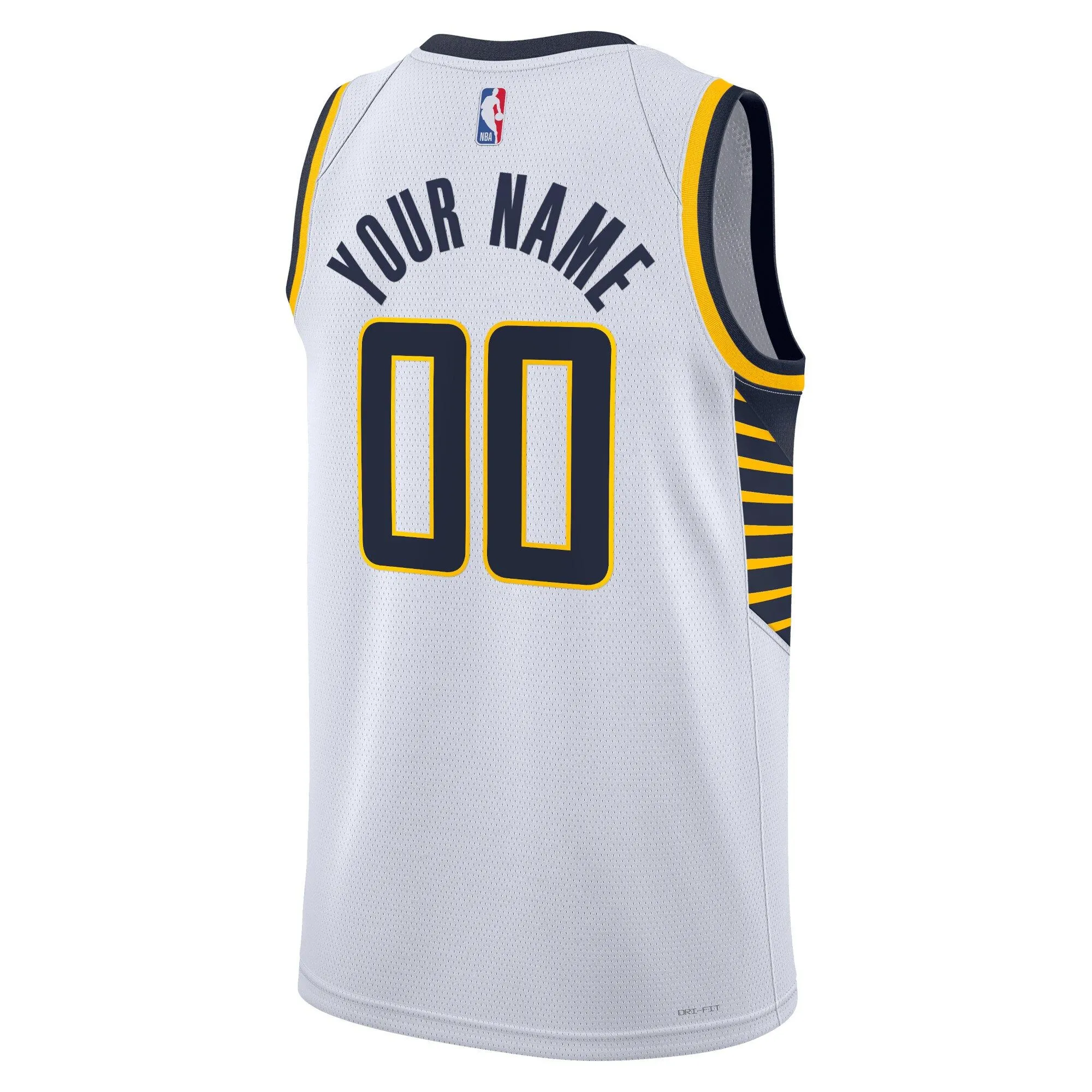 Indiana Pacers  Unisex Swingman Custom Jersey White - Association Edition