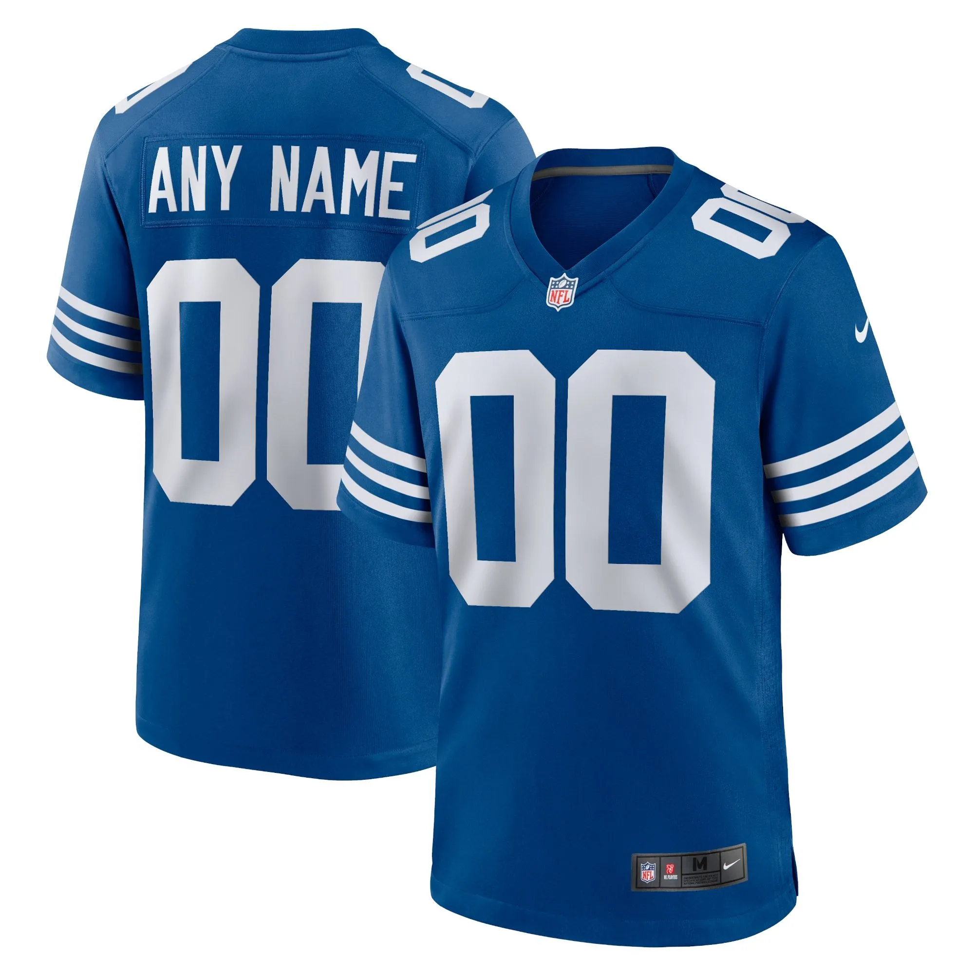 Indianapolis Colts  Alternate Custom Jersey - Royal