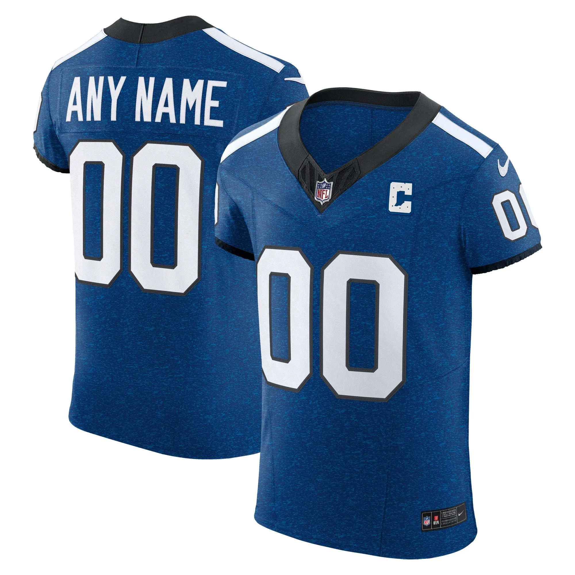 Indianapolis Colts   Vapor F.U.S.E. Elite Custom Jersey - Royal