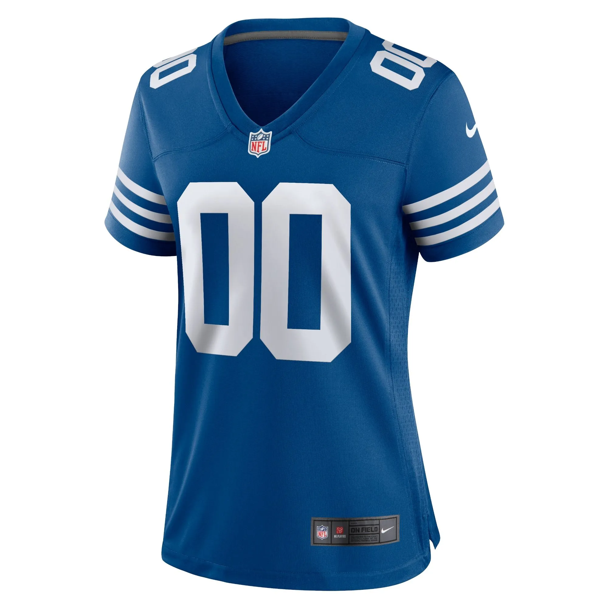 Indianapolis Colts  Women's Alternate Custom Jersey - Royal