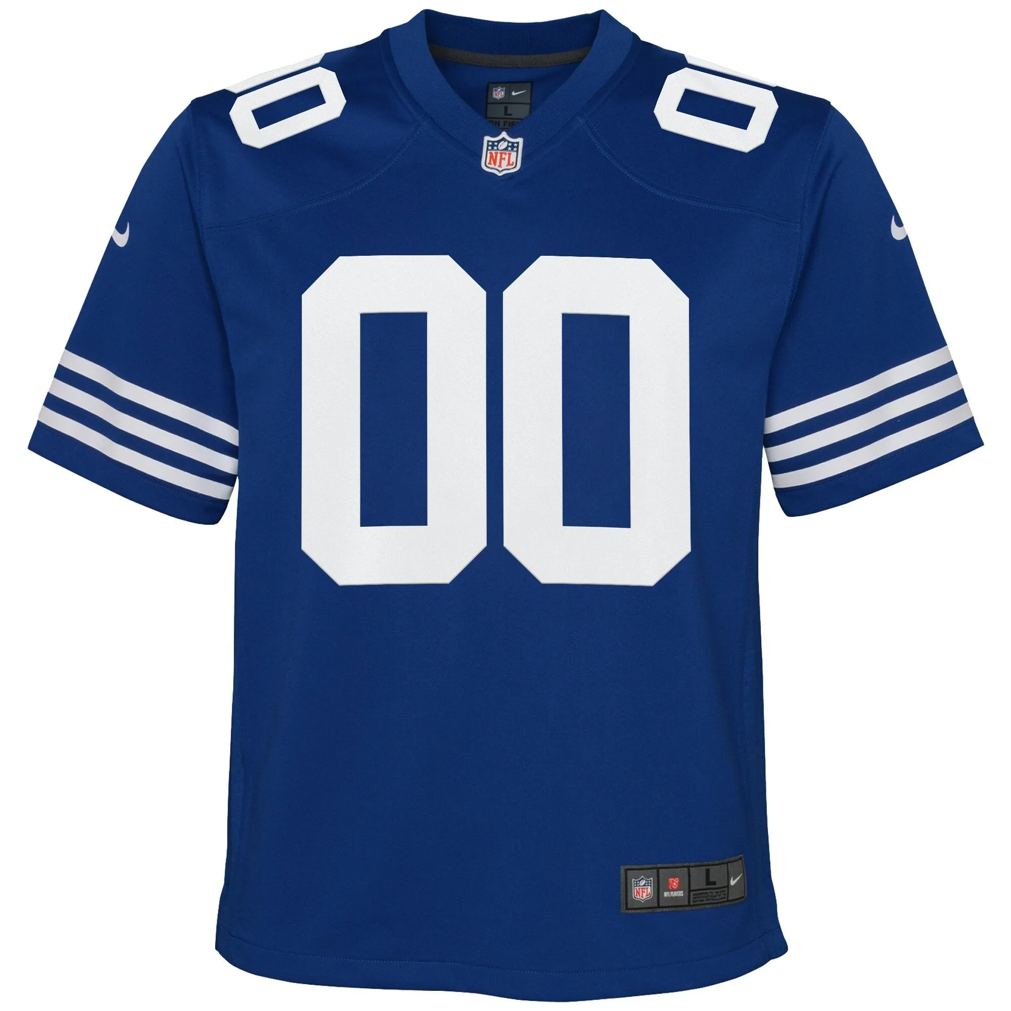 Indianapolis Colts  Youth Alternate Custom Game Jersey - Royal