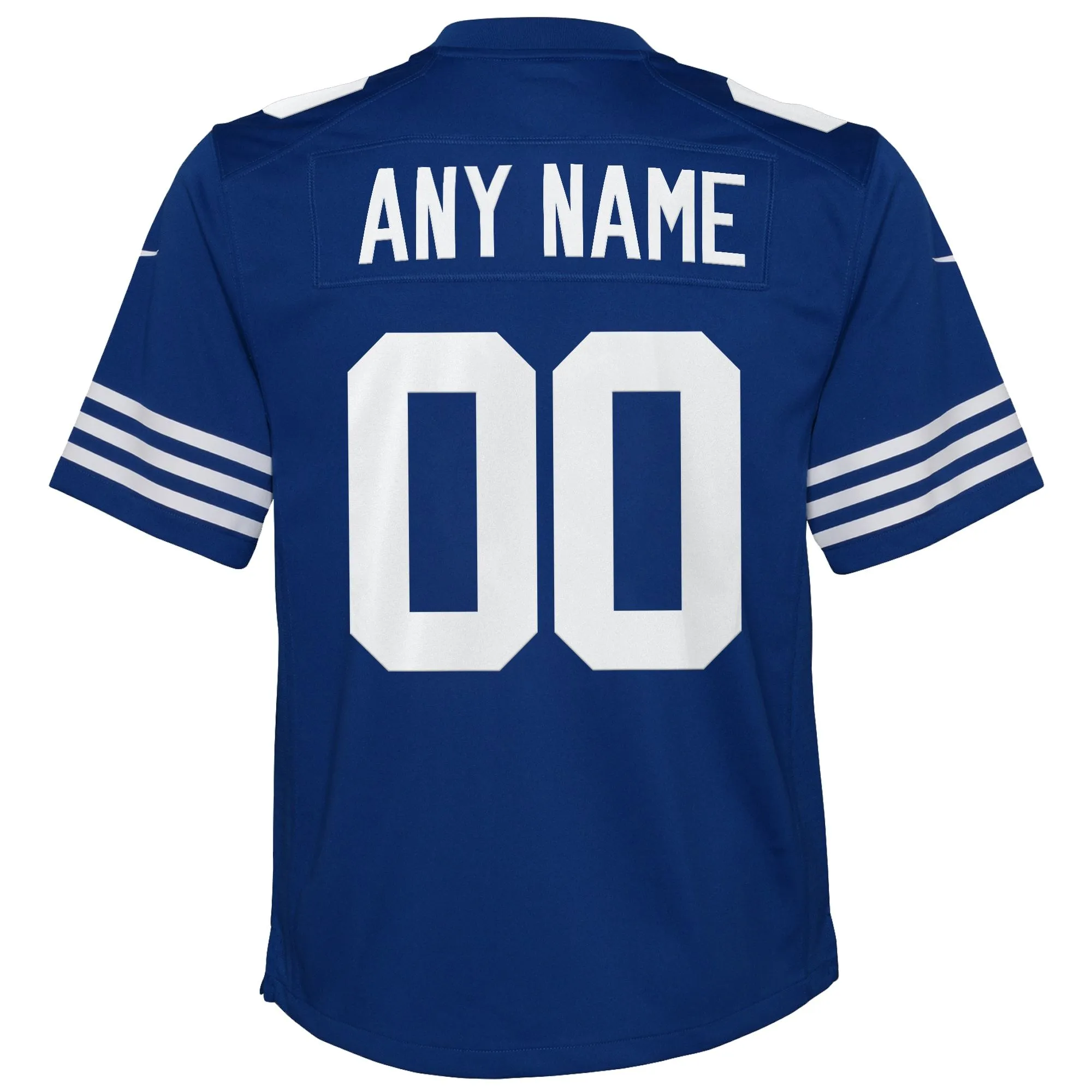 Indianapolis Colts  Youth Alternate Custom Game Jersey - Royal