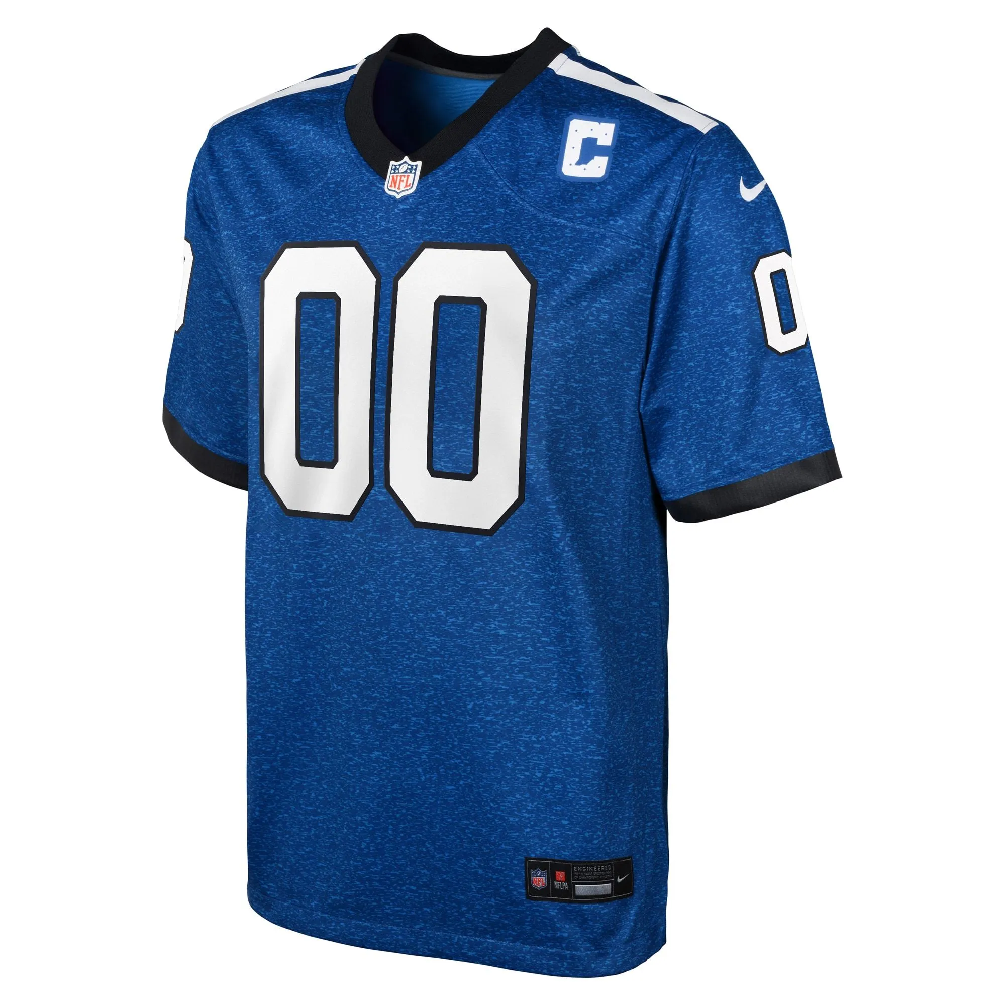 Indianapolis Colts  Youth Indiana Nights Alternate Custom Game Jersey - Blue