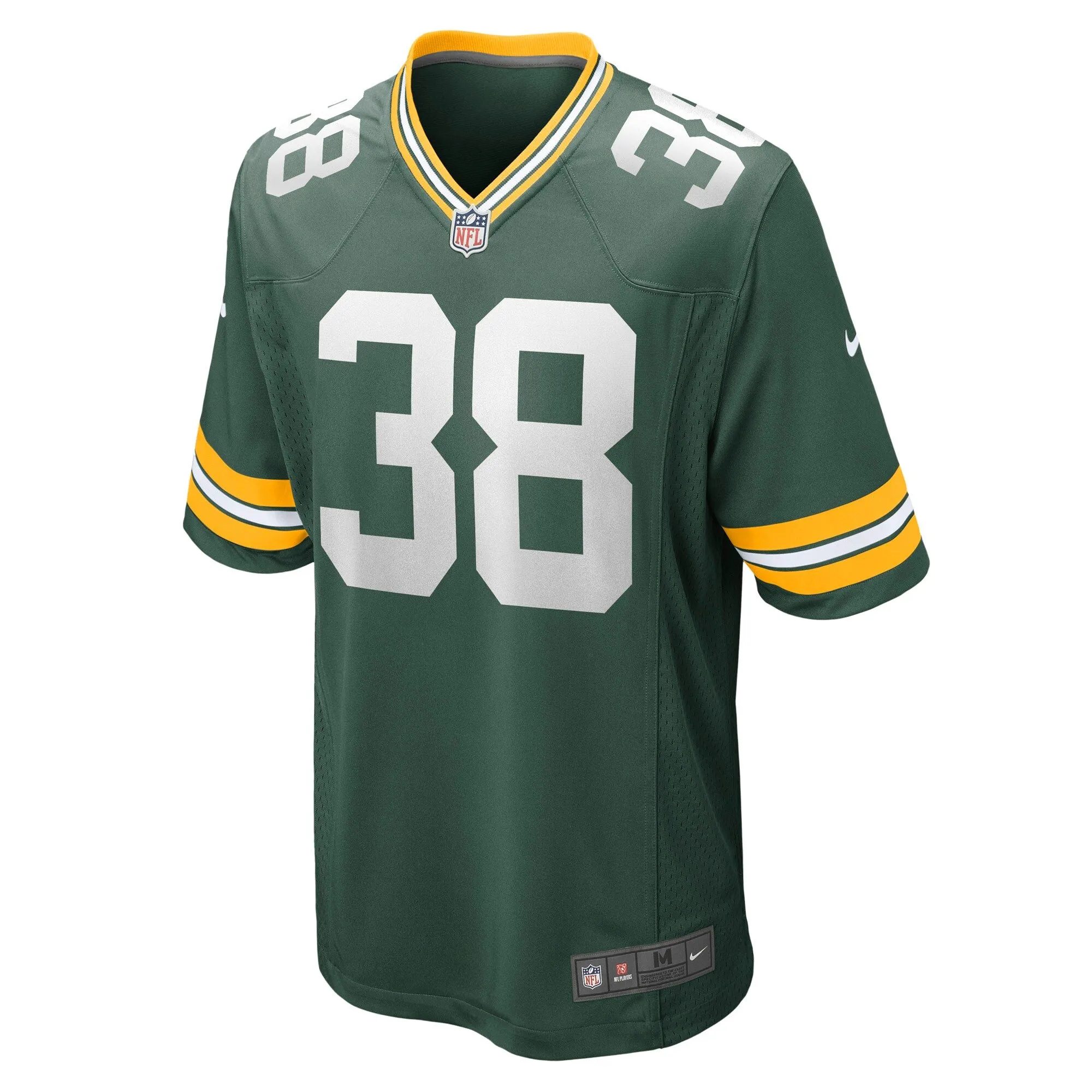 Innis Gaines Green Bay Packers  Game Jersey - Green