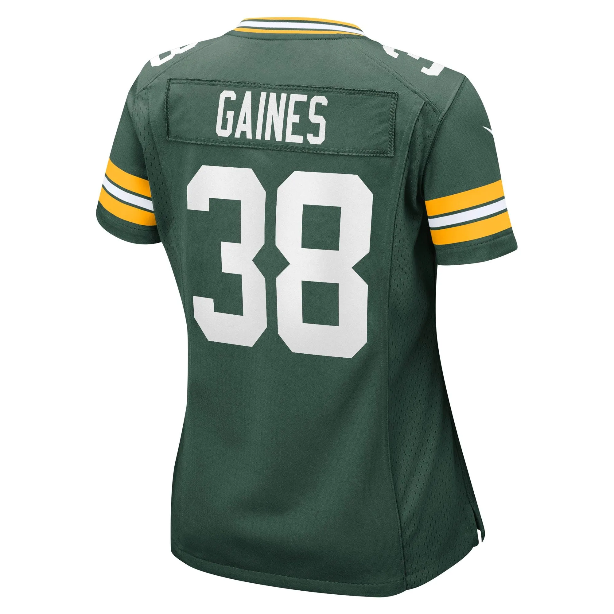 Innis Gaines Green Bay Packers  Women's Game Jersey - Green