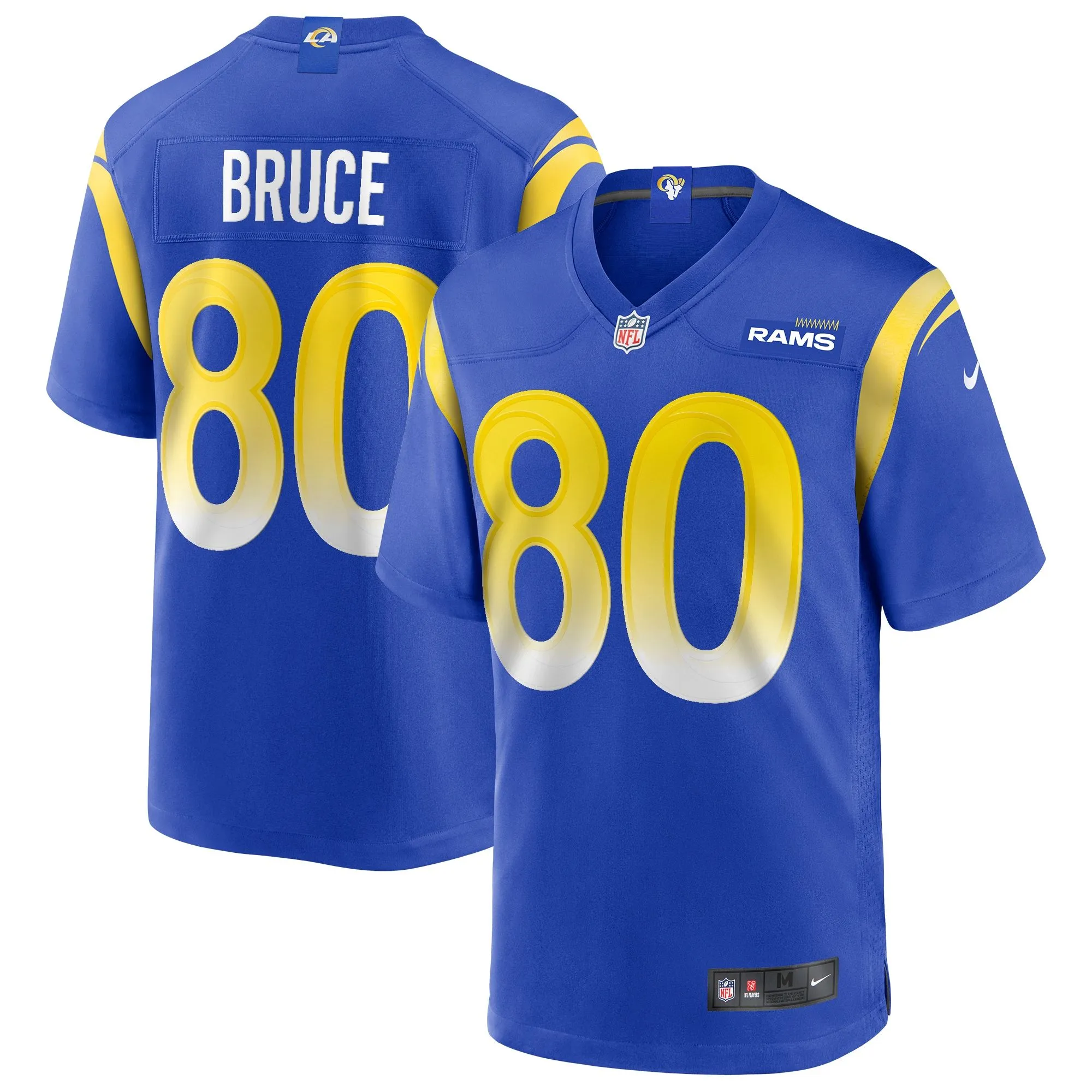 Isaac Bruce Los Angeles Rams  Game Retired Player Jersey - Royal