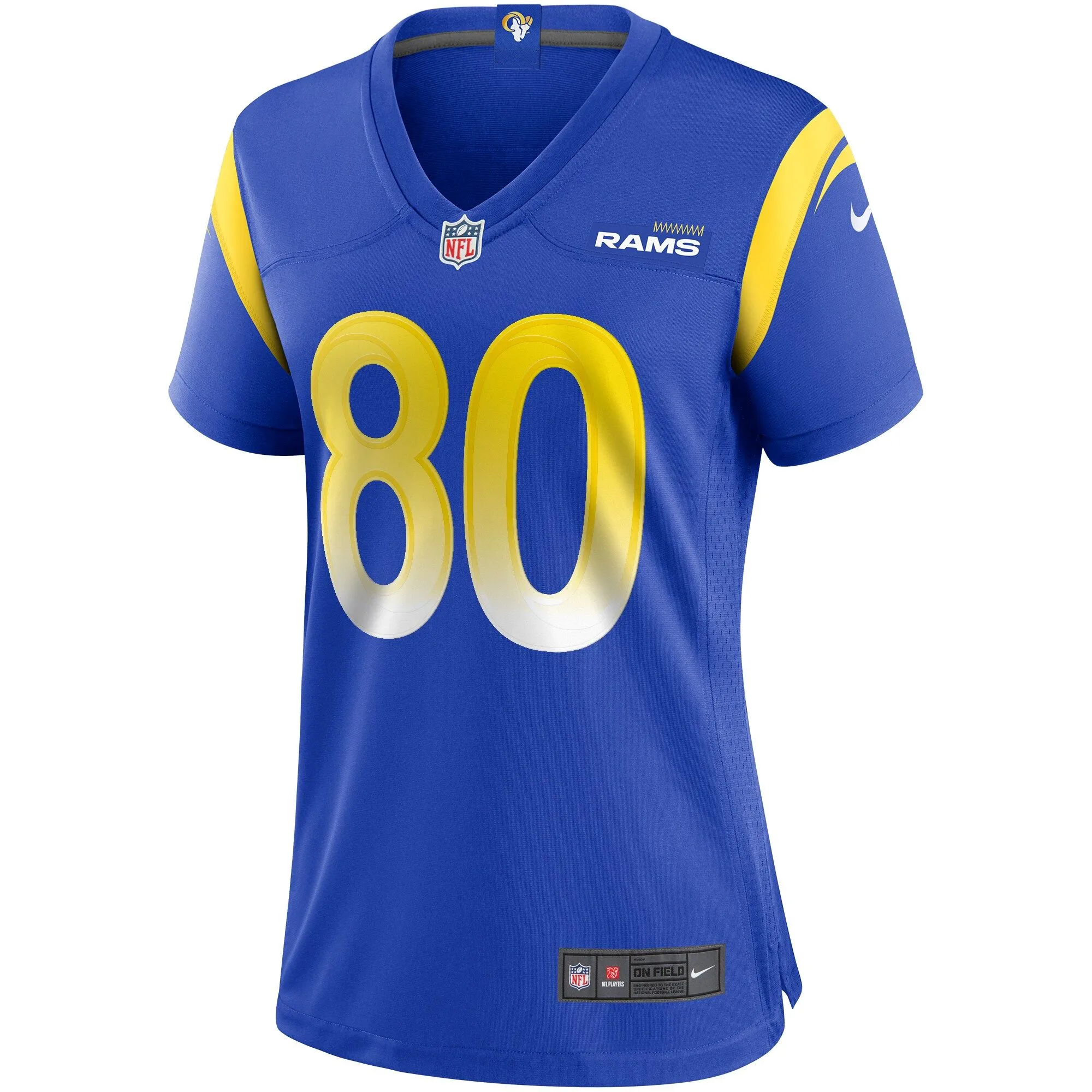 Isaac Bruce Los Angeles Rams  Women's Game Retired Player Jersey - Royal