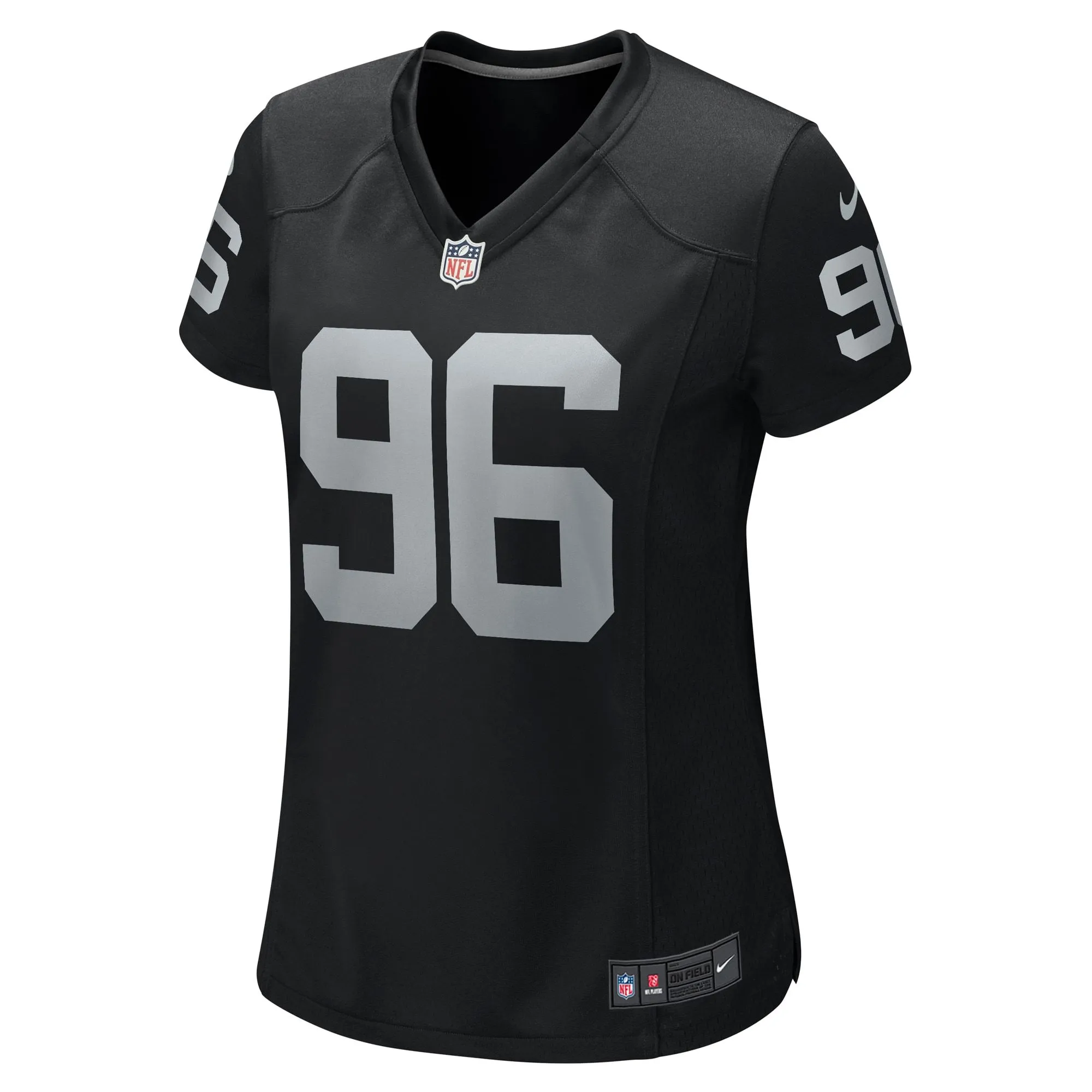 Isaac Rochell Las Vegas Raiders  Women's Team Game Jersey -  Black