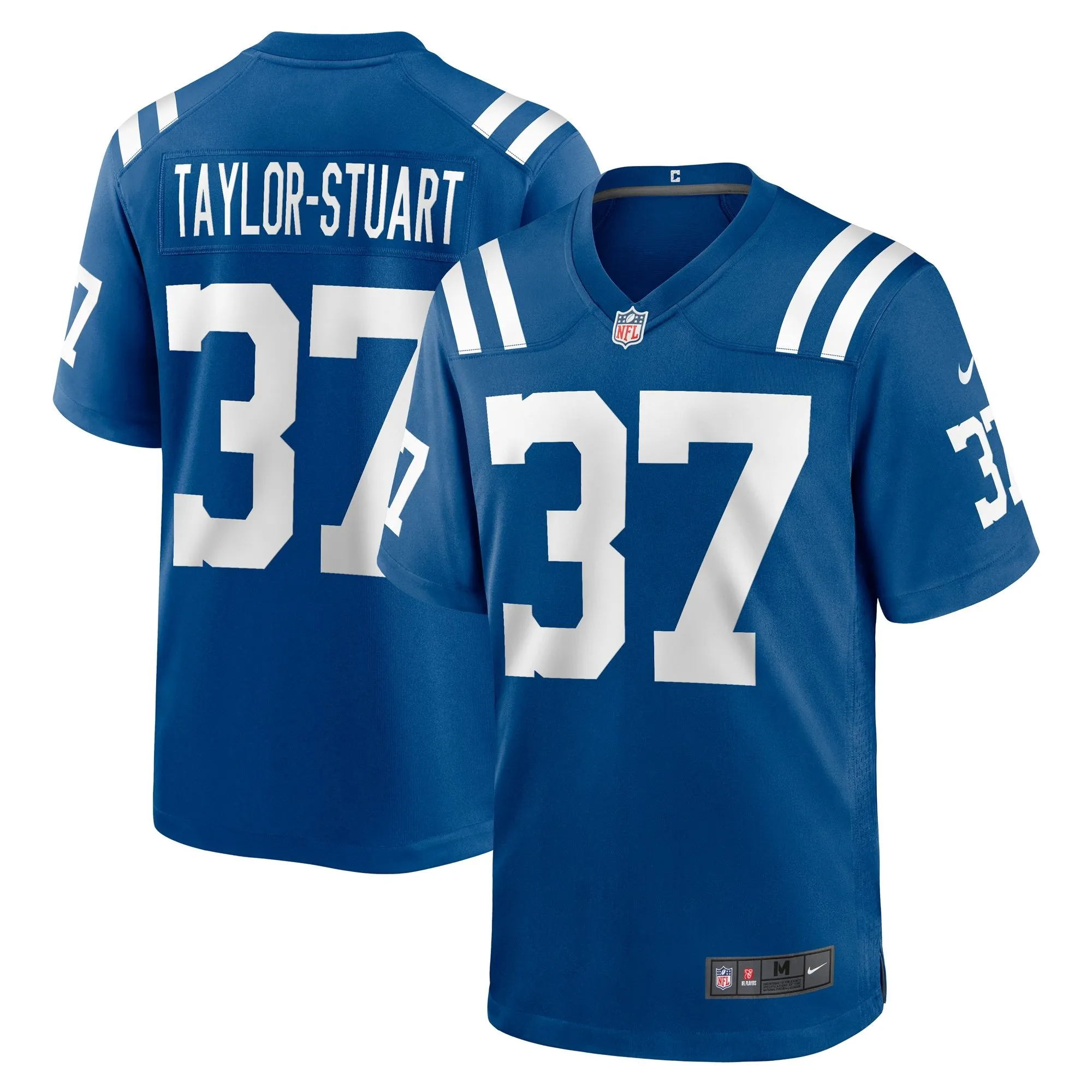 Isaac Taylor-Stuart Indianapolis Colts  Team Game Jersey -  Royal