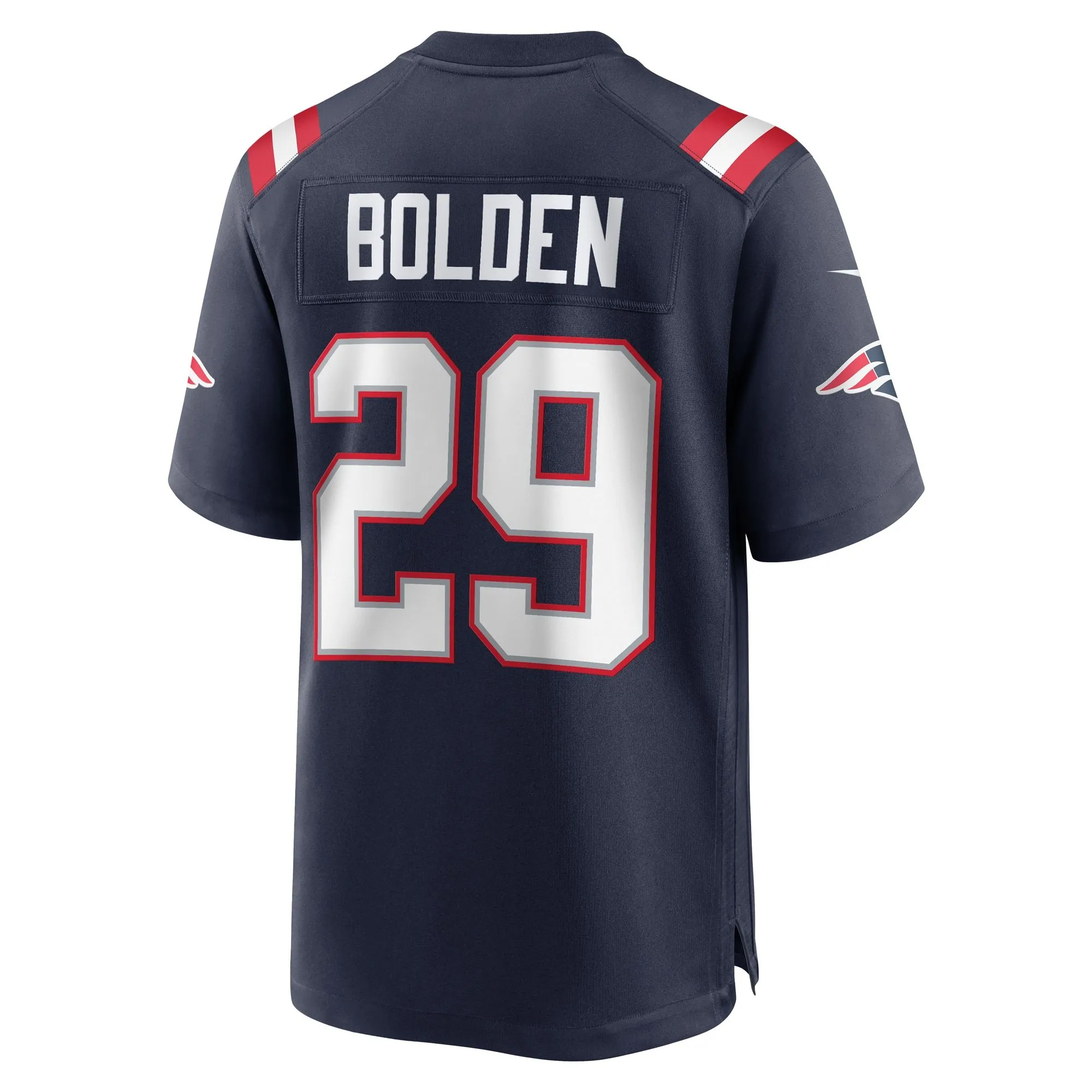 Isaiah Bolden New England Patriots  Team Game Jersey -  Navy