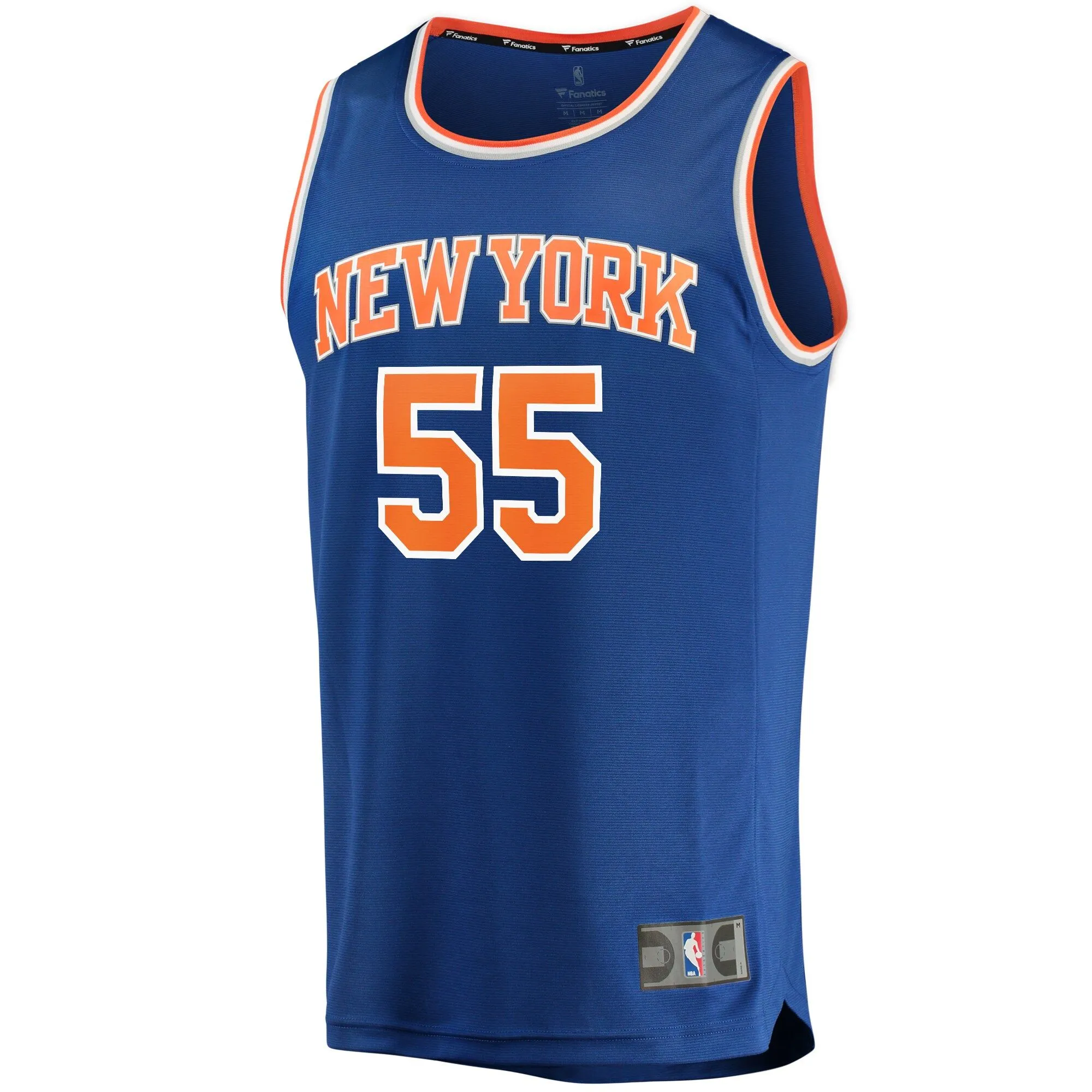 Isaiah Hartenstein New York Knicks Fanatics Branded Fast Break Replica Jersey - Icon Edition - Blue