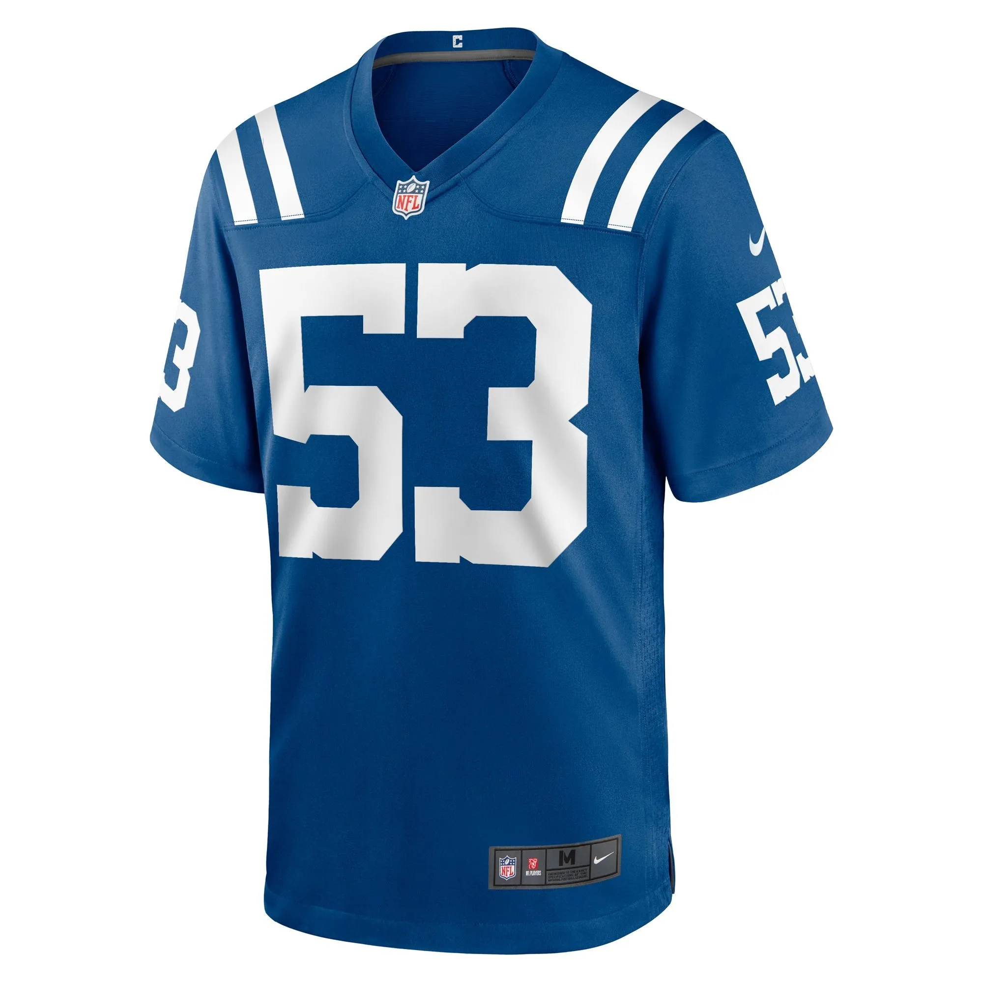 Isaiah Land Indianapolis Colts  Team Game Jersey -  Royal