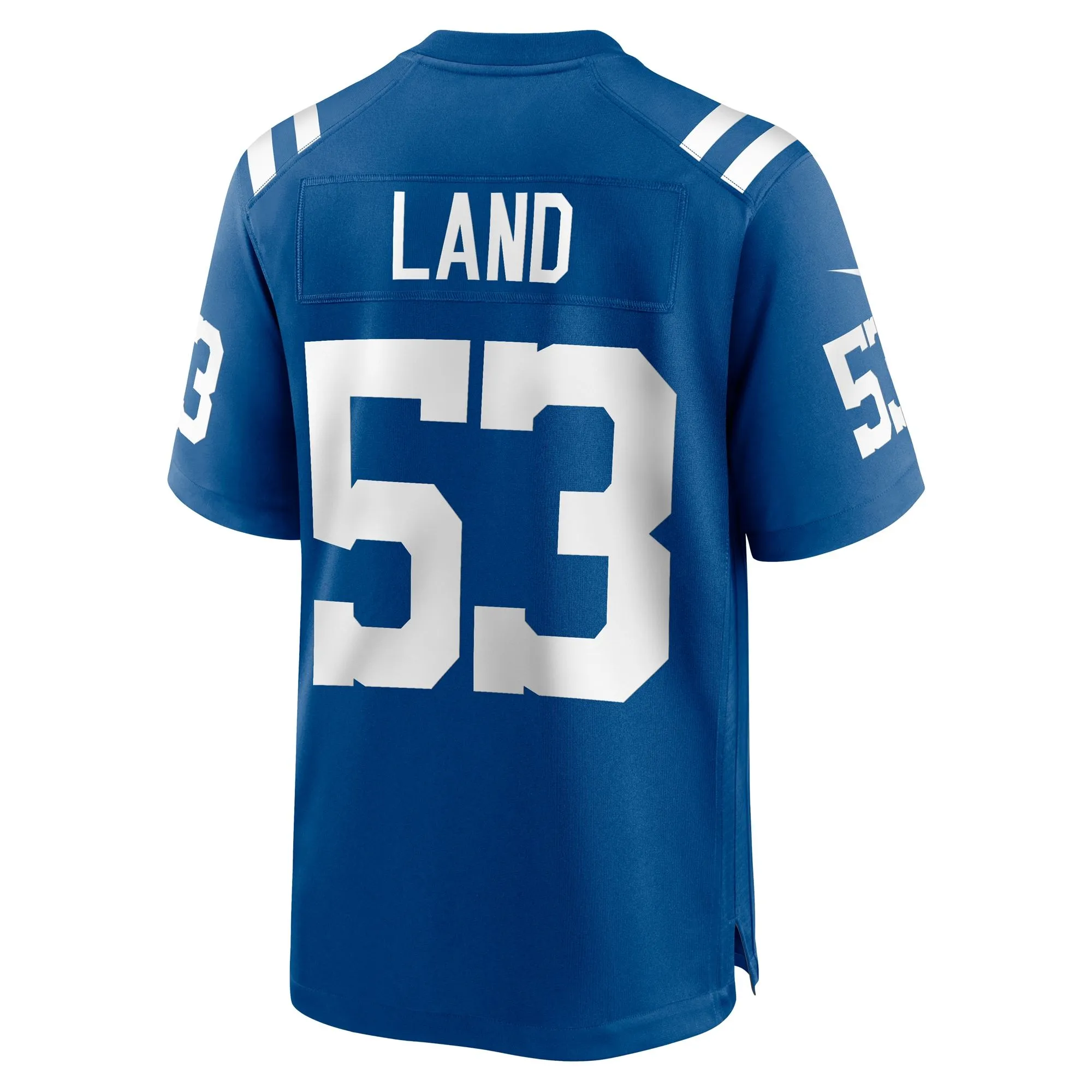 Isaiah Land Indianapolis Colts  Team Game Jersey -  Royal