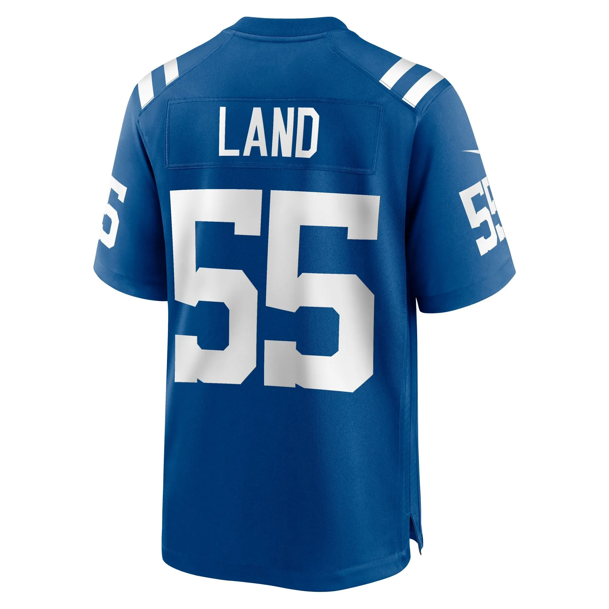 Isaiah Land Indianapolis Colts  Team Game Jersey -  Royal