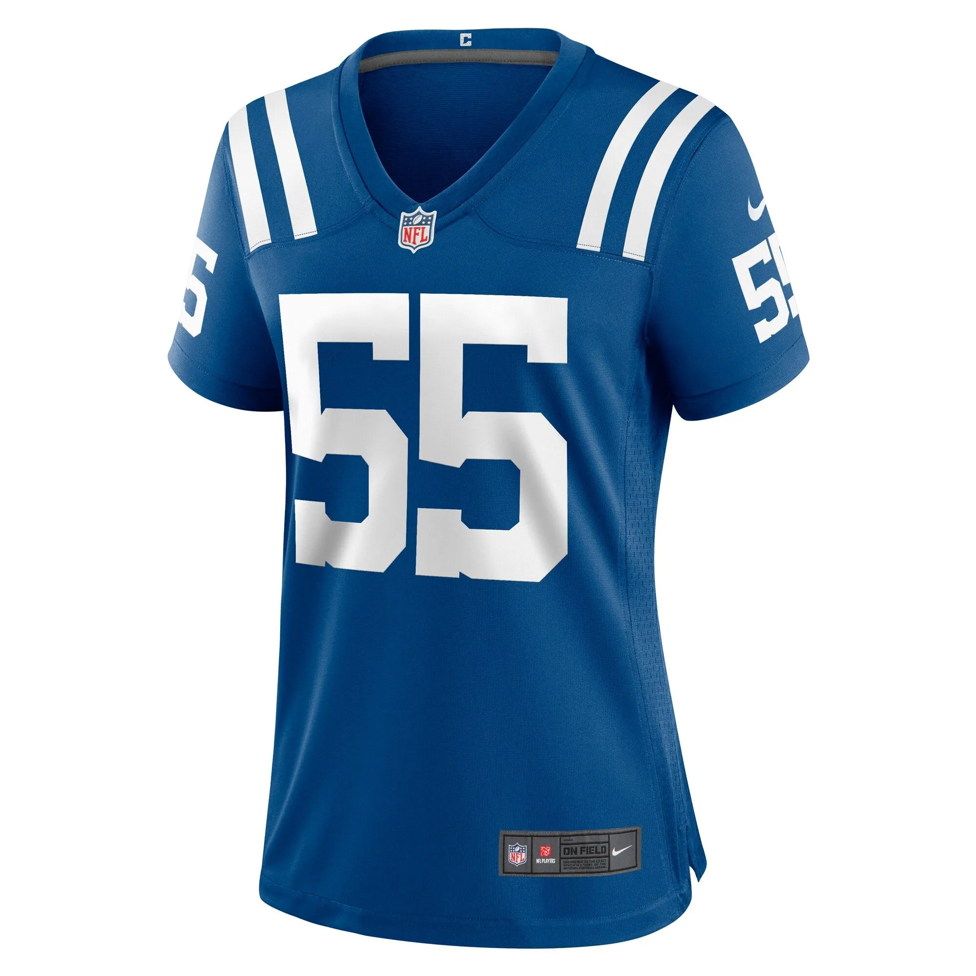 Isaiah Land Indianapolis Colts  Women's Team Game Jersey -  Royal