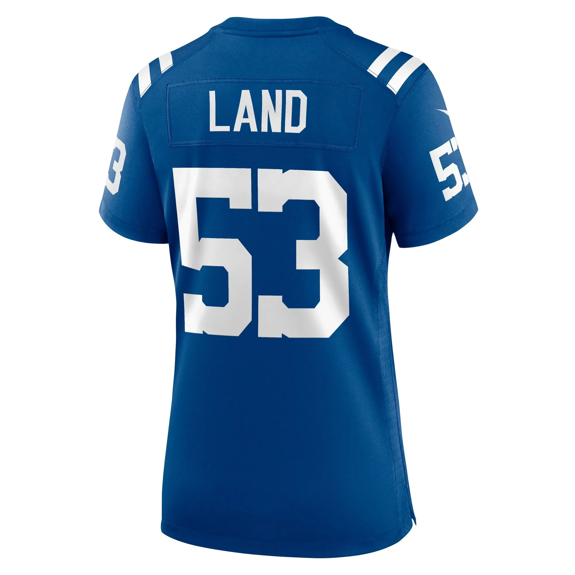 Isaiah Land Indianapolis Colts  Women's Team Game Jersey -  Royal