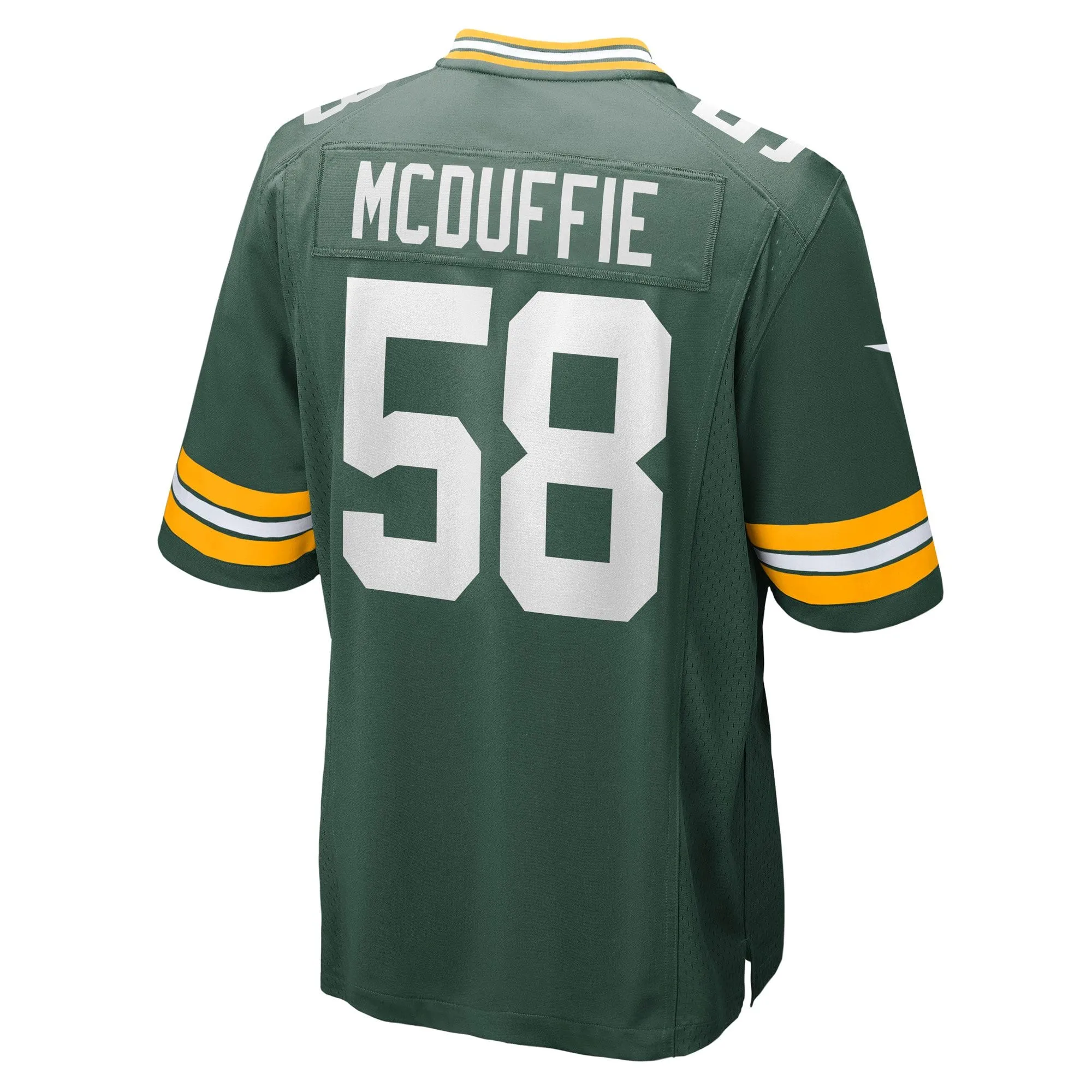 Isaiah McDuffie Green Bay Packers  Game Jersey - Green