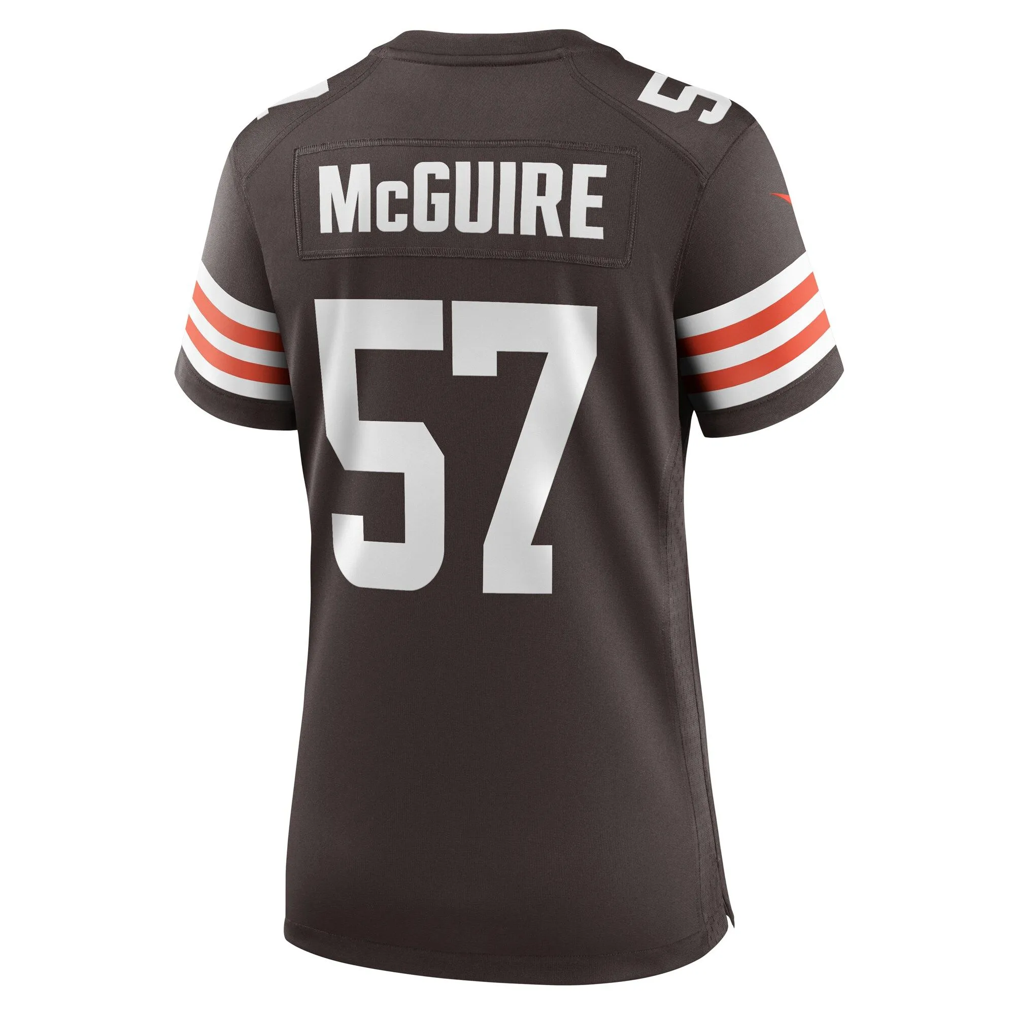 Isaiah McGuire Cleveland Browns  Women's Team Game Jersey -  Brown