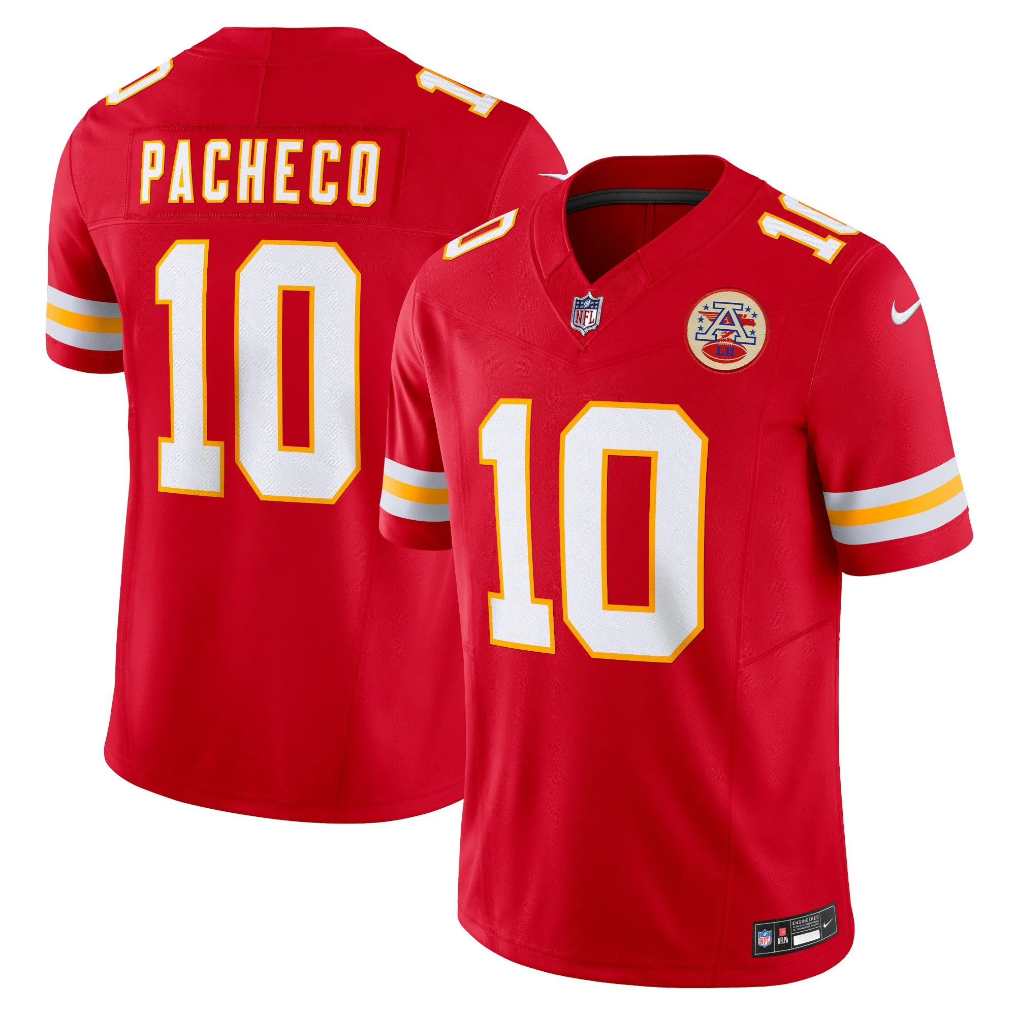 Isiah Pacheco Kansas City Chiefs  Vapor F.U.S.E. Limited Jersey - Red