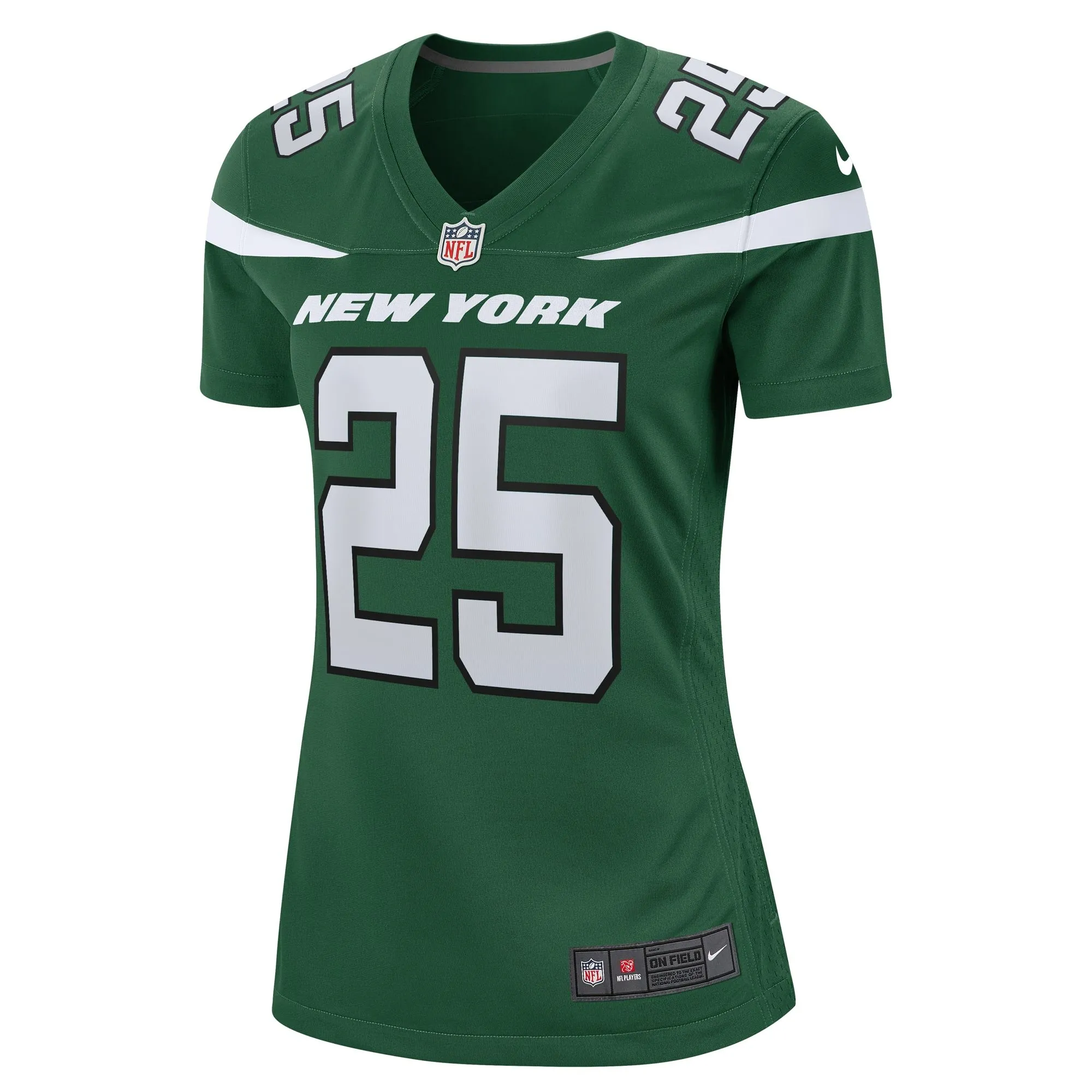 Israel Abanikanda New York Jets  Women's  Game Jersey - Gotham Green