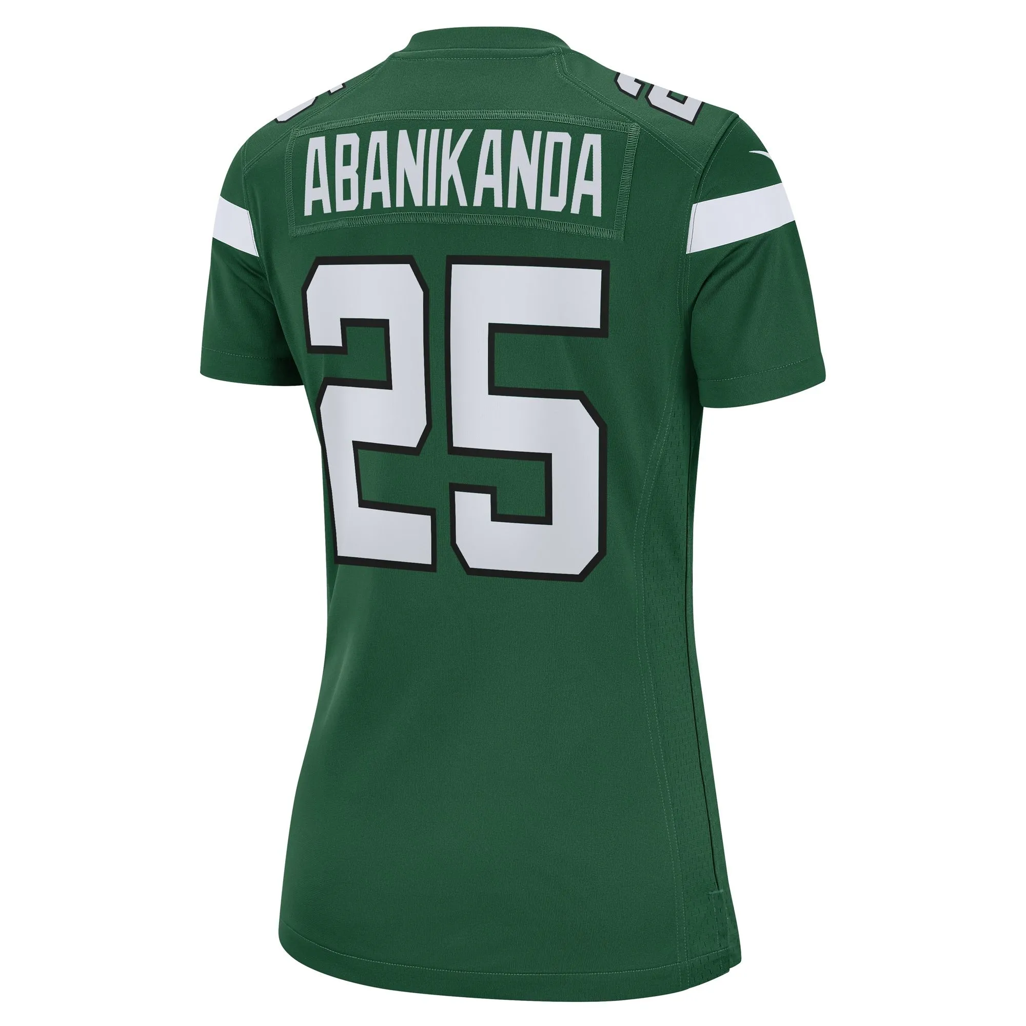 Israel Abanikanda New York Jets  Women's  Game Jersey - Gotham Green