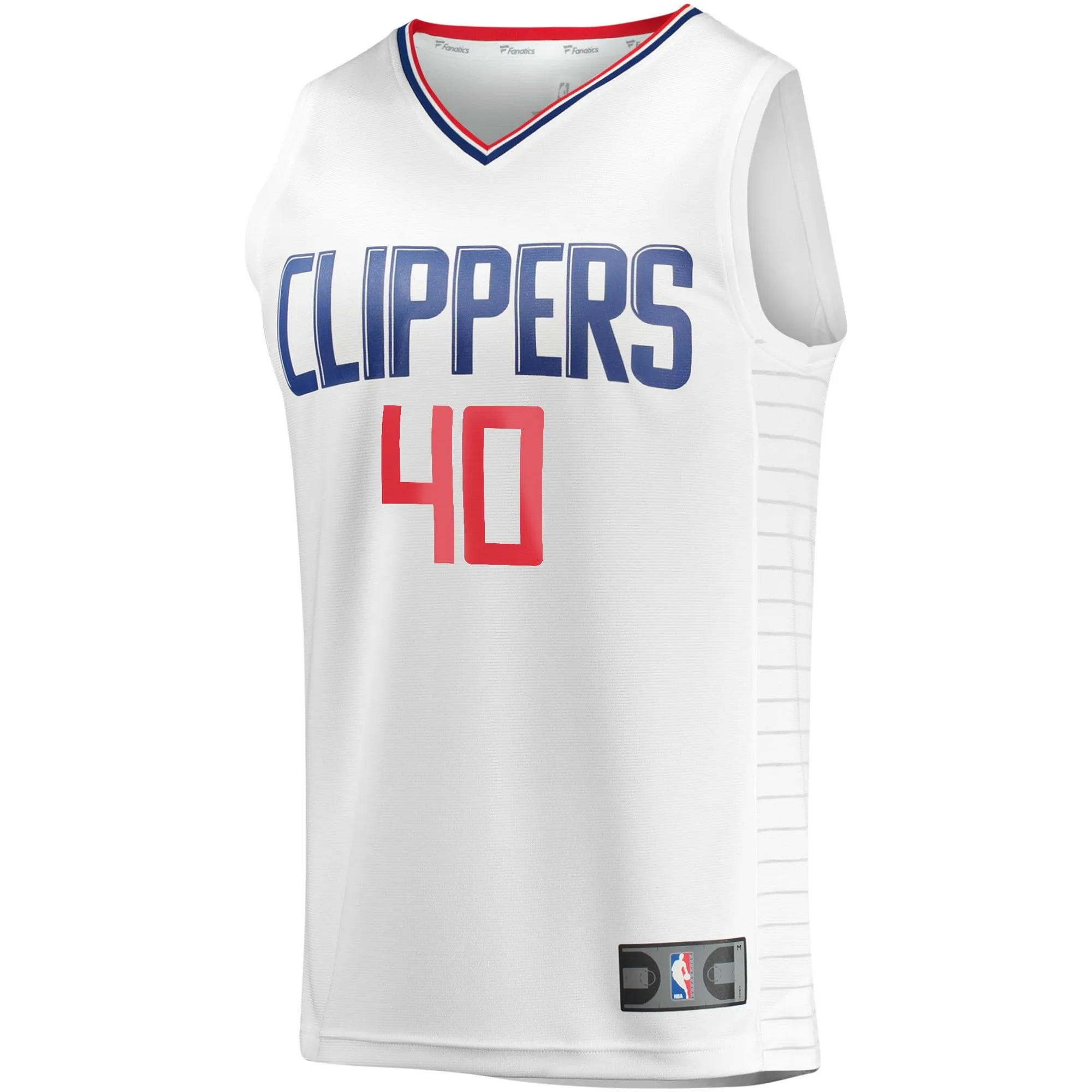 Ivica Zubac LA Clippers Fanatics Branded Youth Fast Break Player Jersey - Association Edition - White