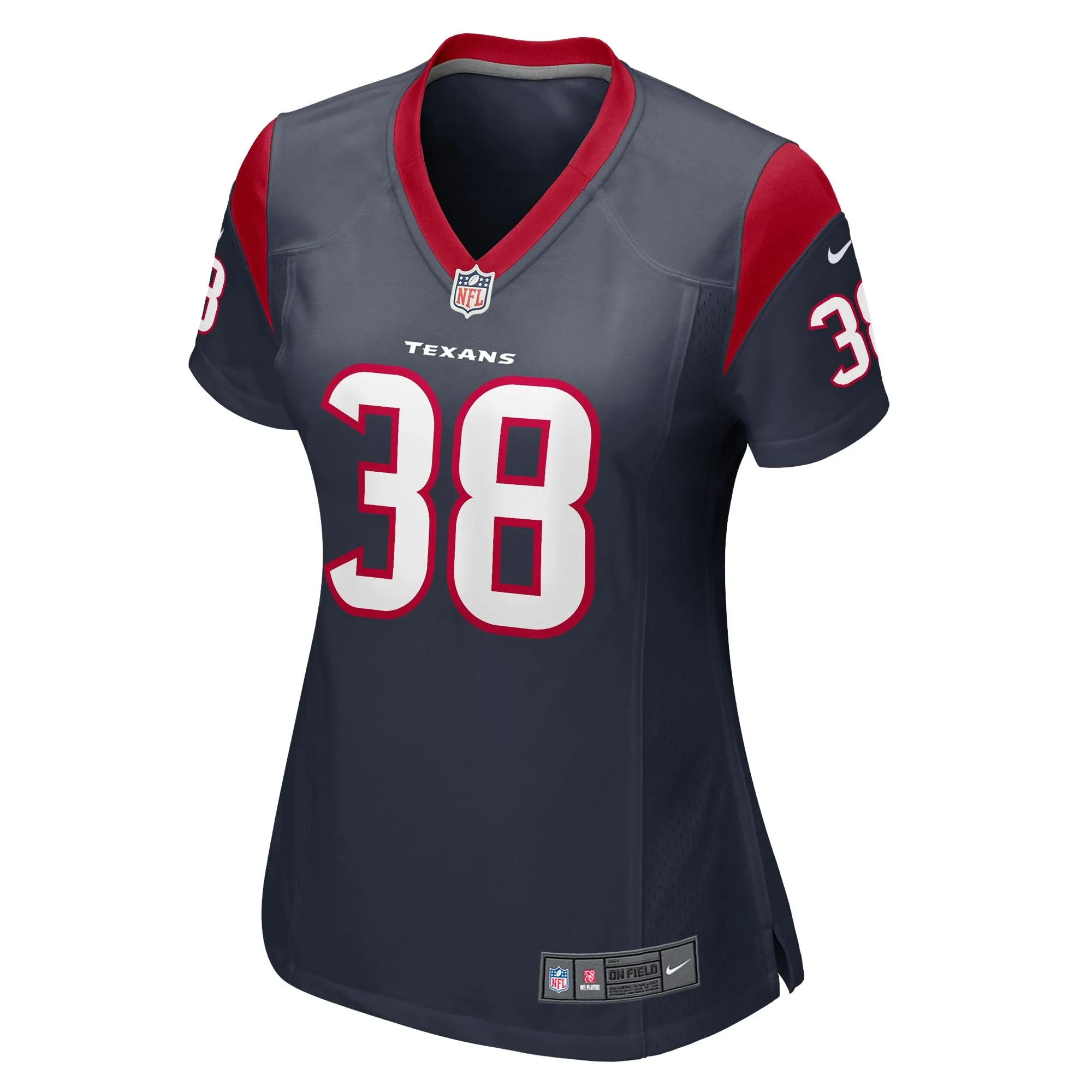 J.J. Taylor Houston Texans  Women's Team Game Jersey -  Navy