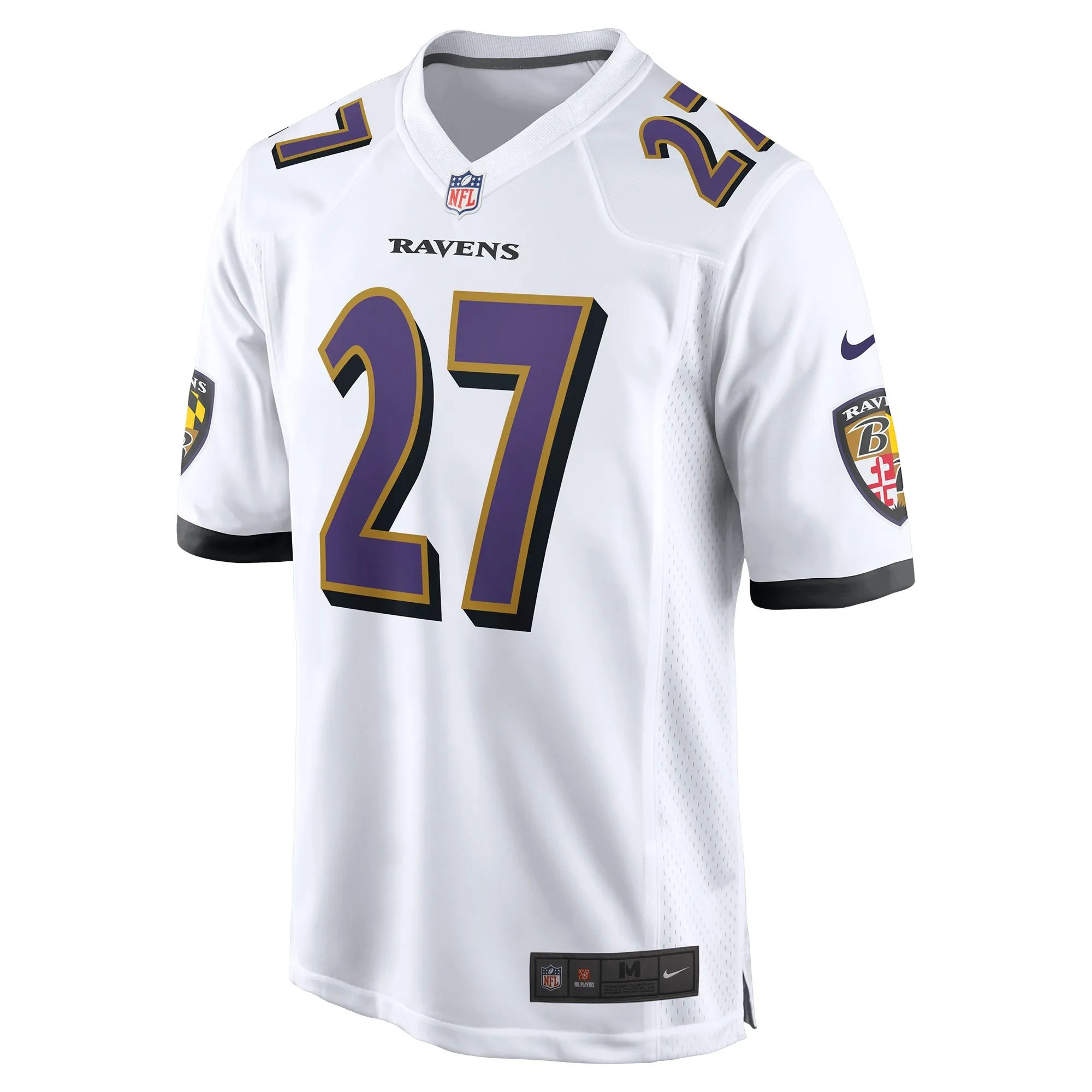 J.K. Dobbins Baltimore Ravens  Away Game Player Jersey - White