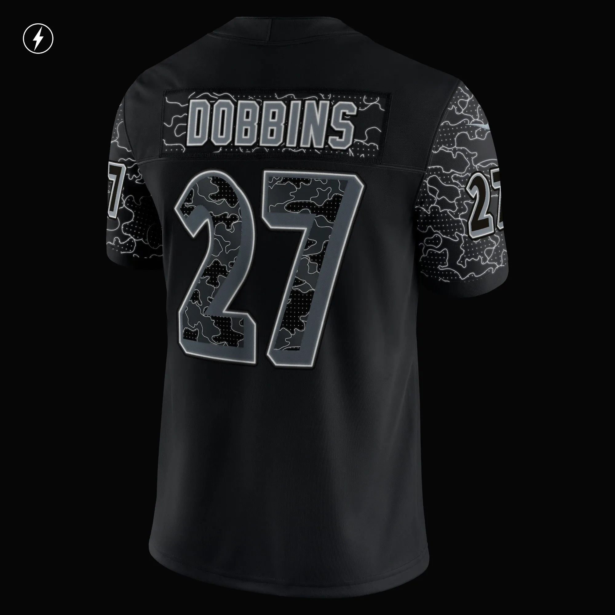 J.K. Dobbins Baltimore Ravens  RFLCTV Limited Jersey - Black