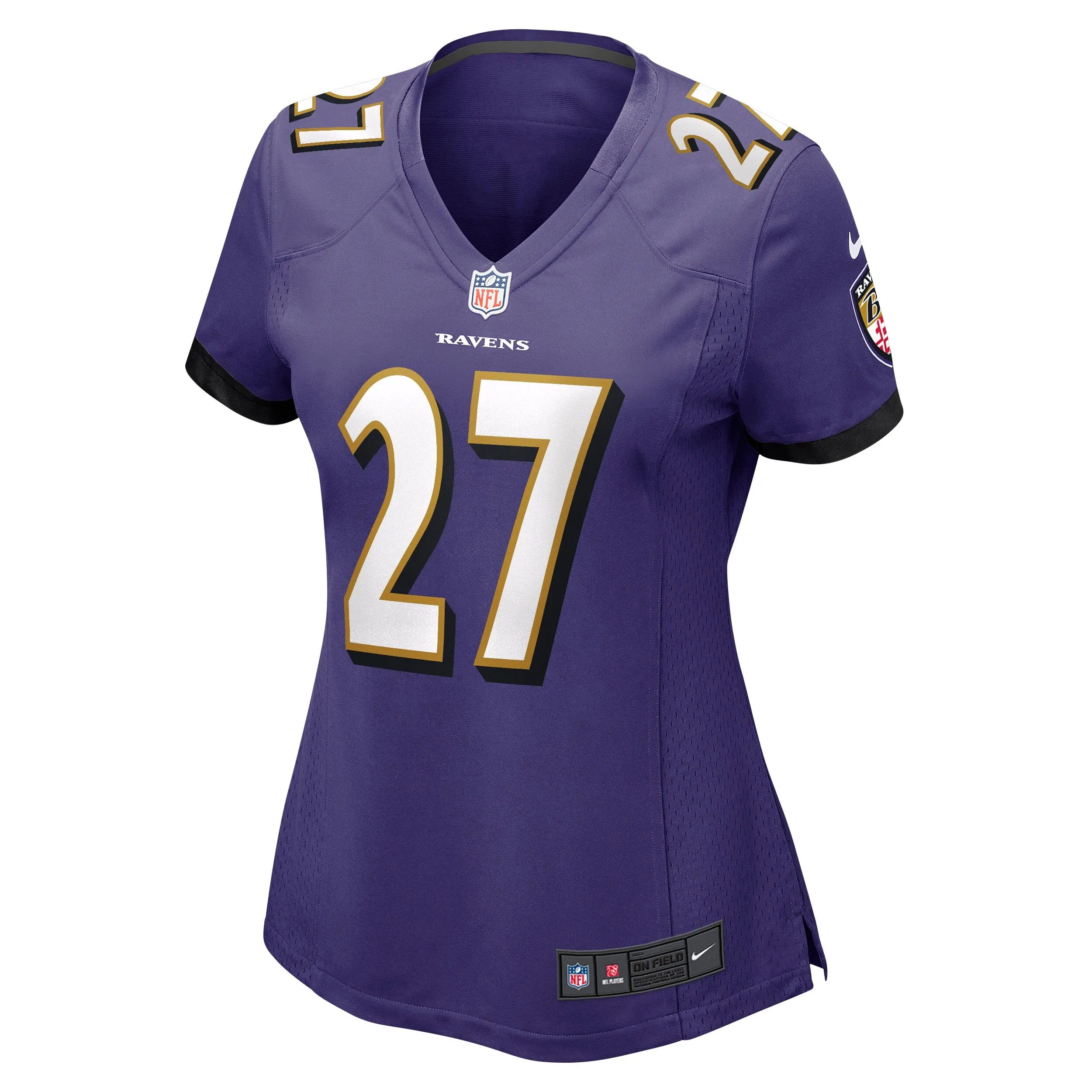 J.K. Dobbins Baltimore Ravens  Women's Game Jersey - Purple