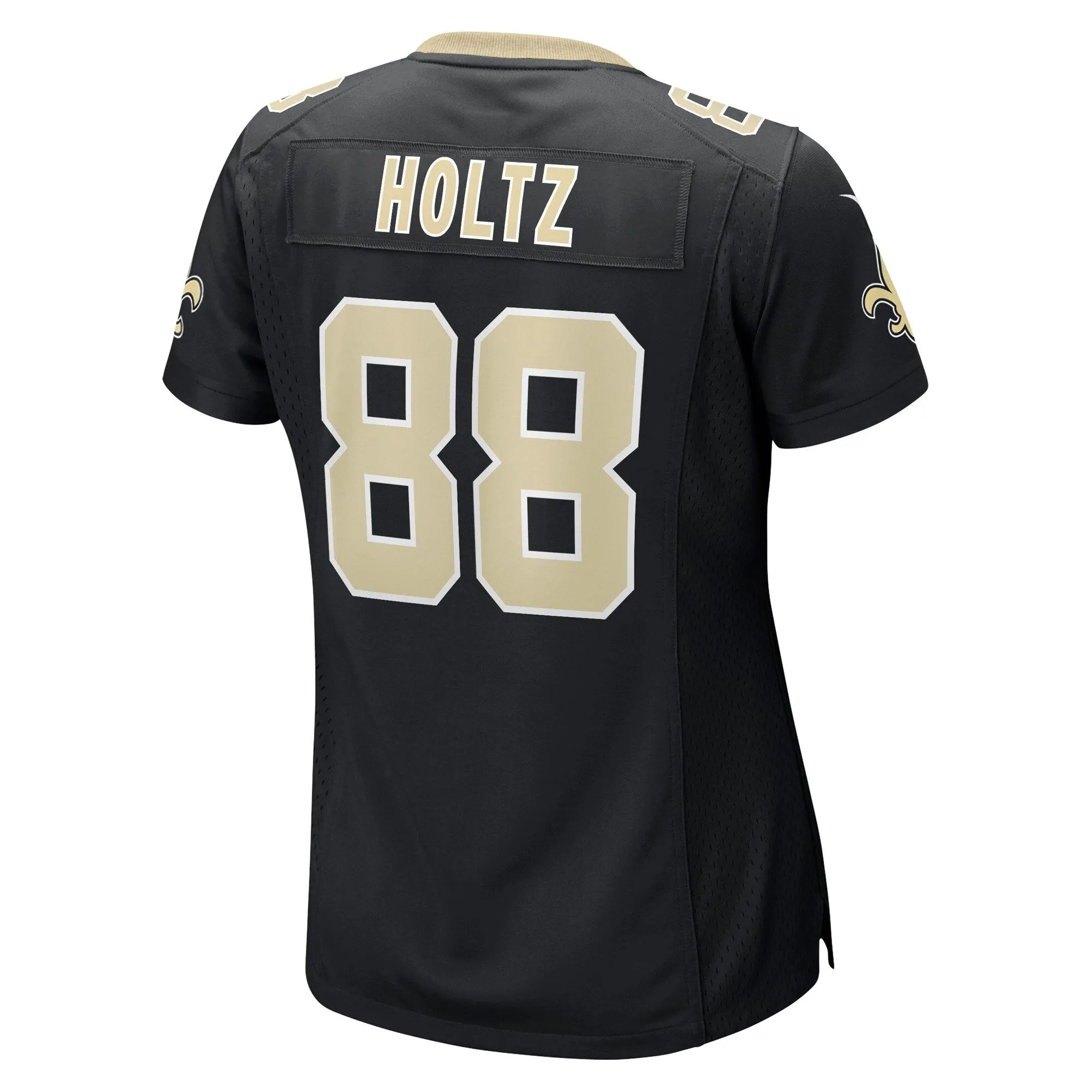 J.P. Holtz New Orleans Saints  Women's Game Player Jersey - Black