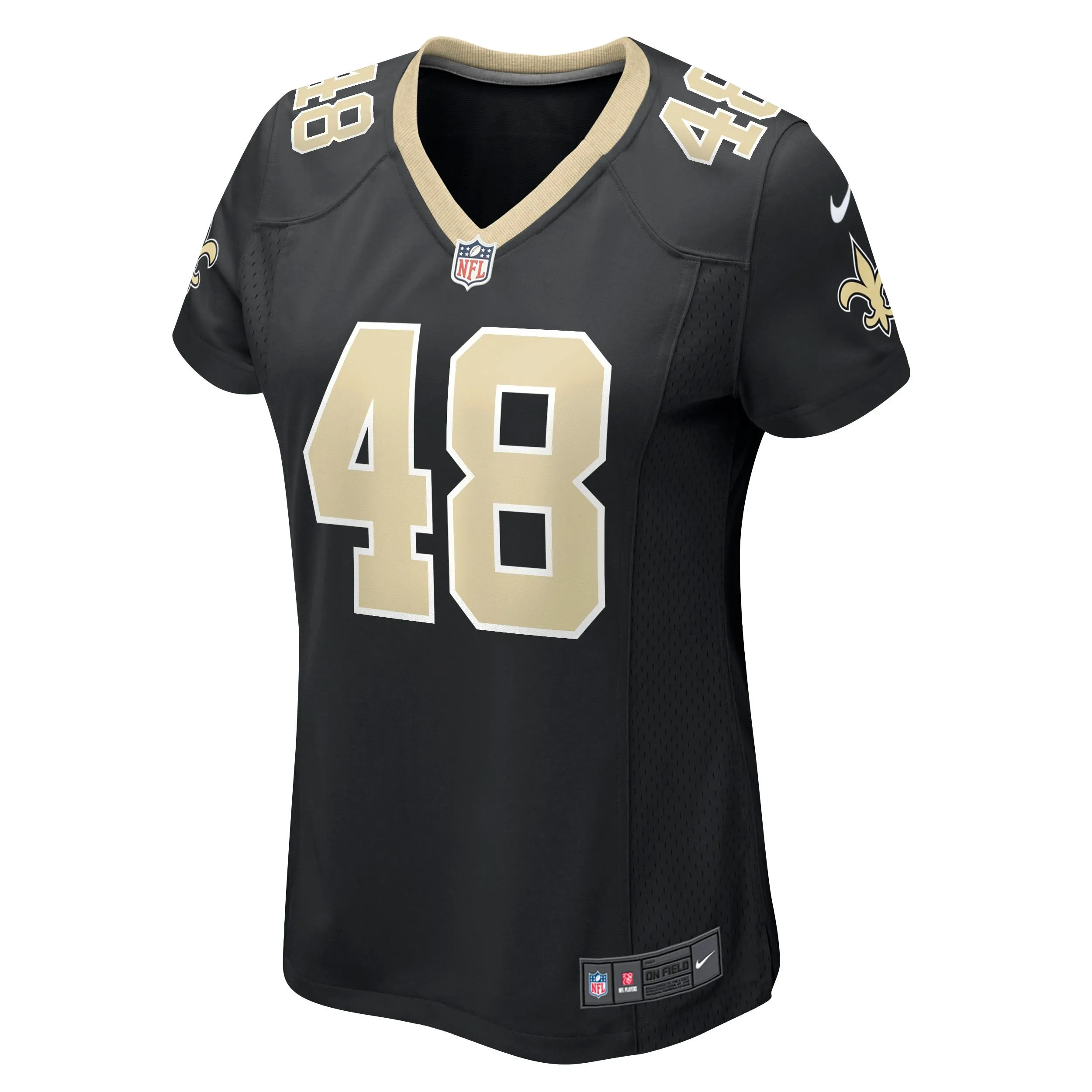 J.T. Gray New Orleans Saints  Women's Game Jersey - Black