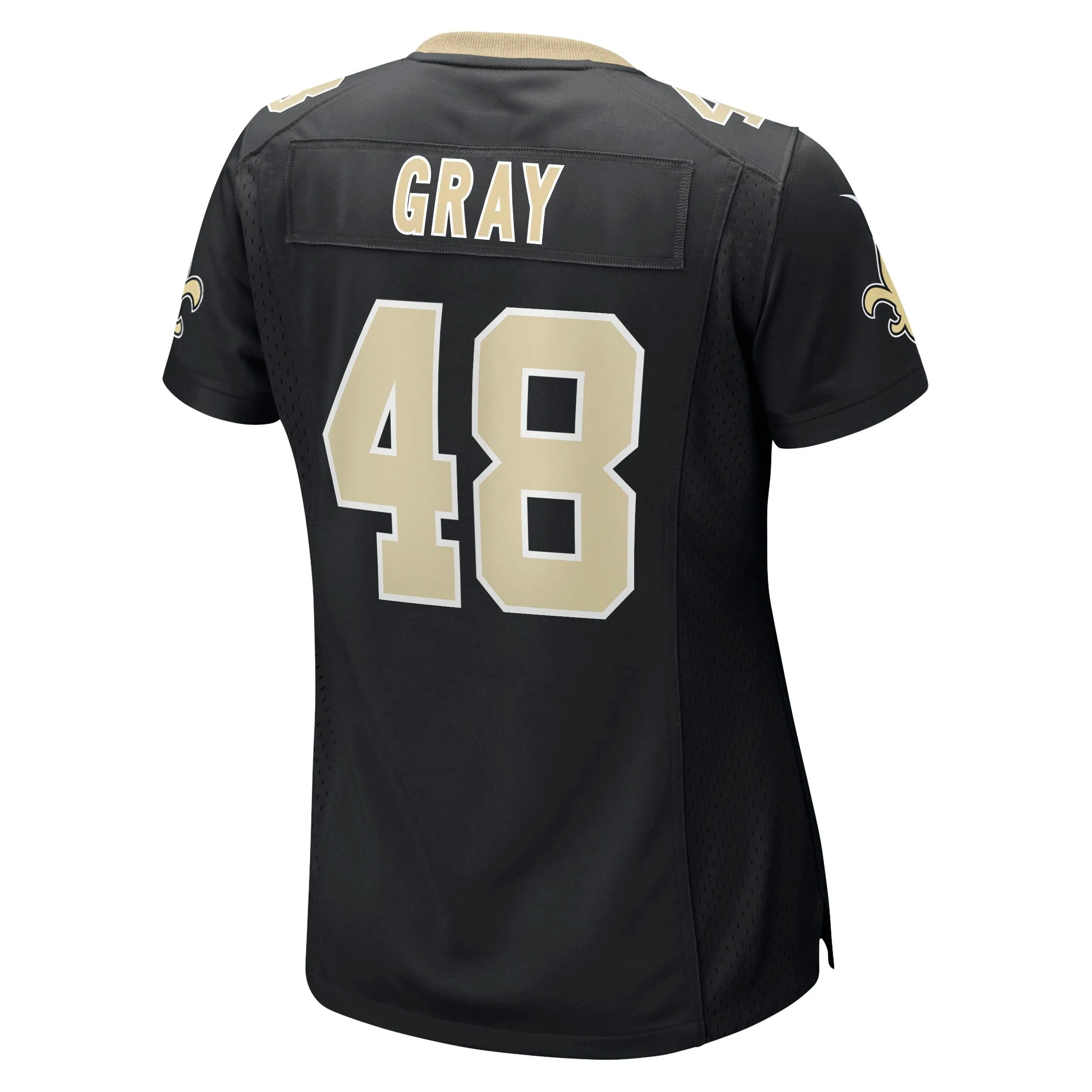 J.T. Gray New Orleans Saints  Women's Game Jersey - Black