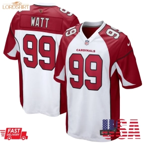 Jj Watt Arizona Cardinals  Game Jersey   White