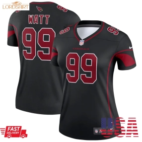 Jj Watt Arizona Cardinals  Women's Legend Jersey   Black