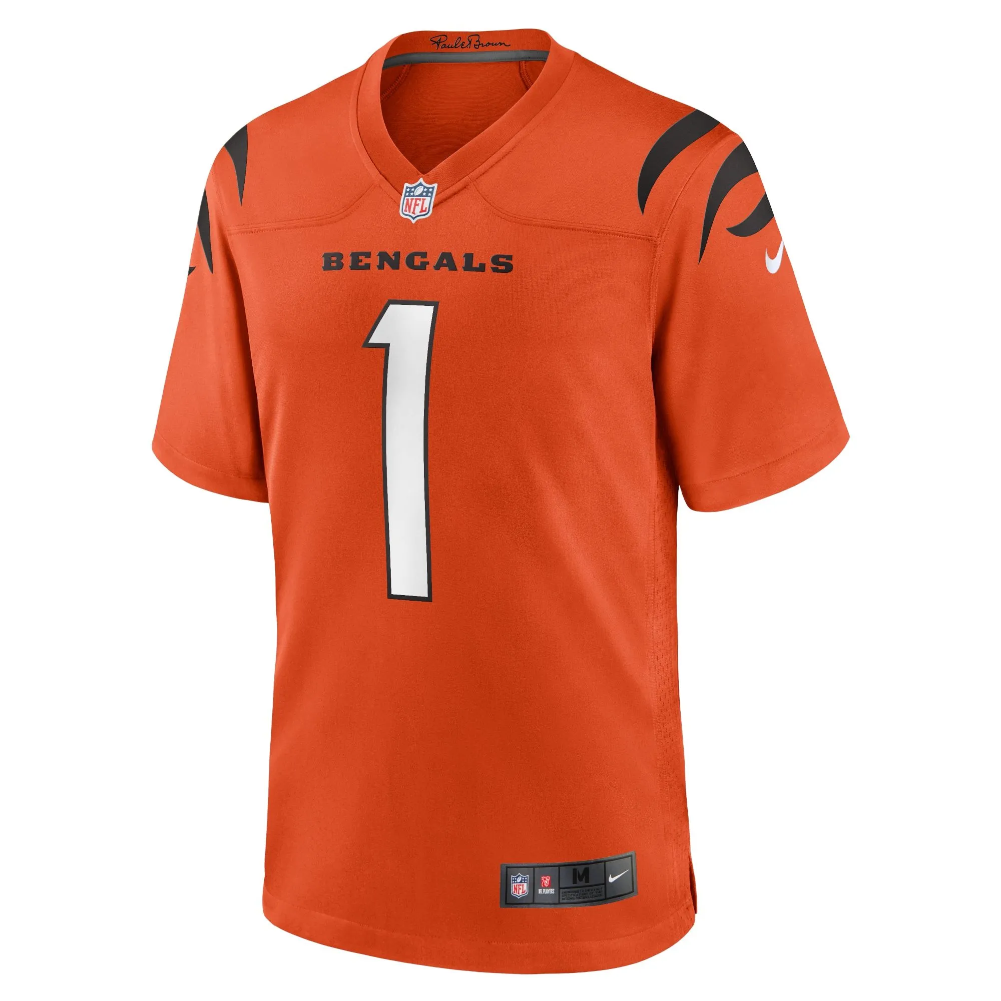 Ja'Marr Chase Cincinnati Bengals  Alternate Game Jersey - Orange