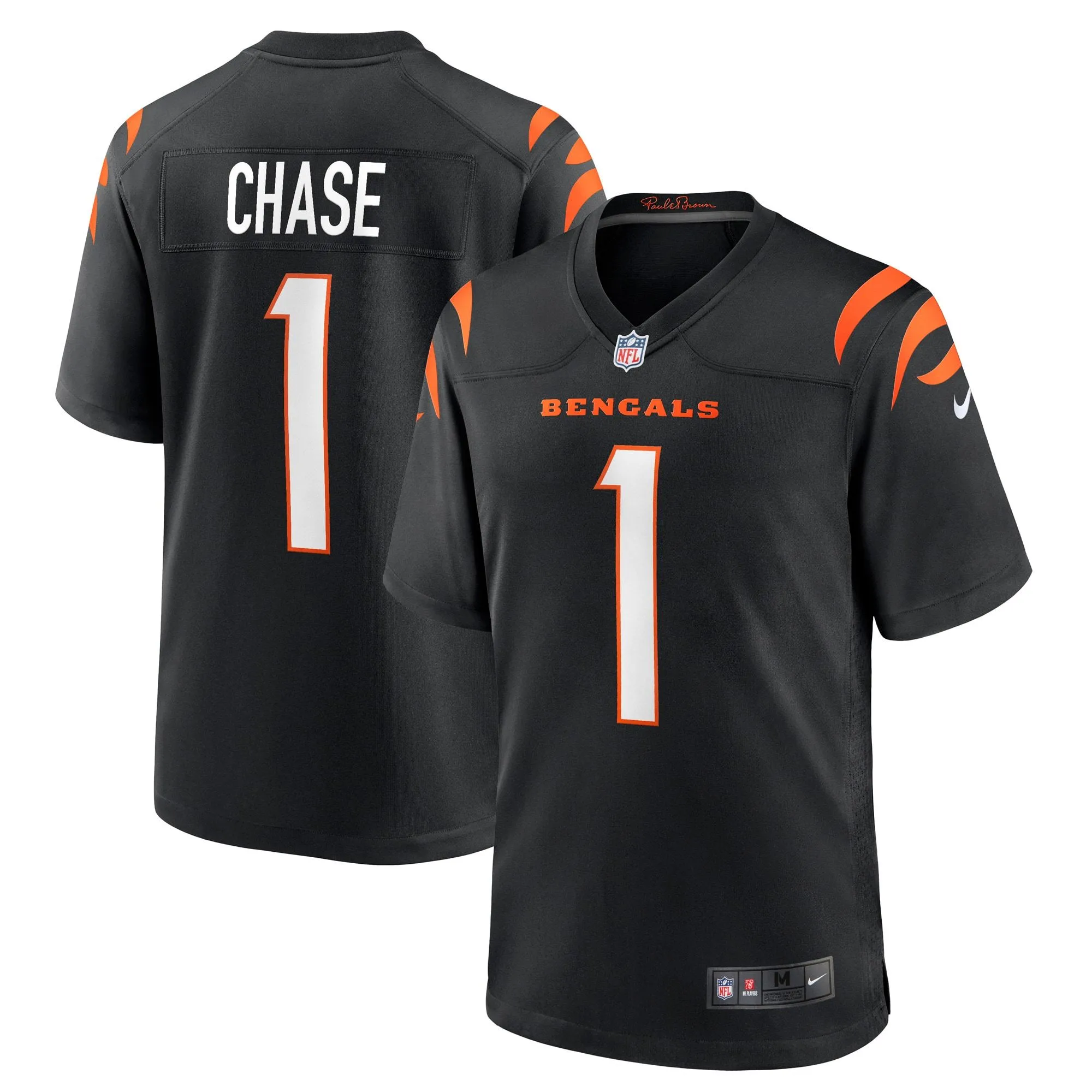 Ja'Marr Chase Cincinnati Bengals  Game Jersey - Black