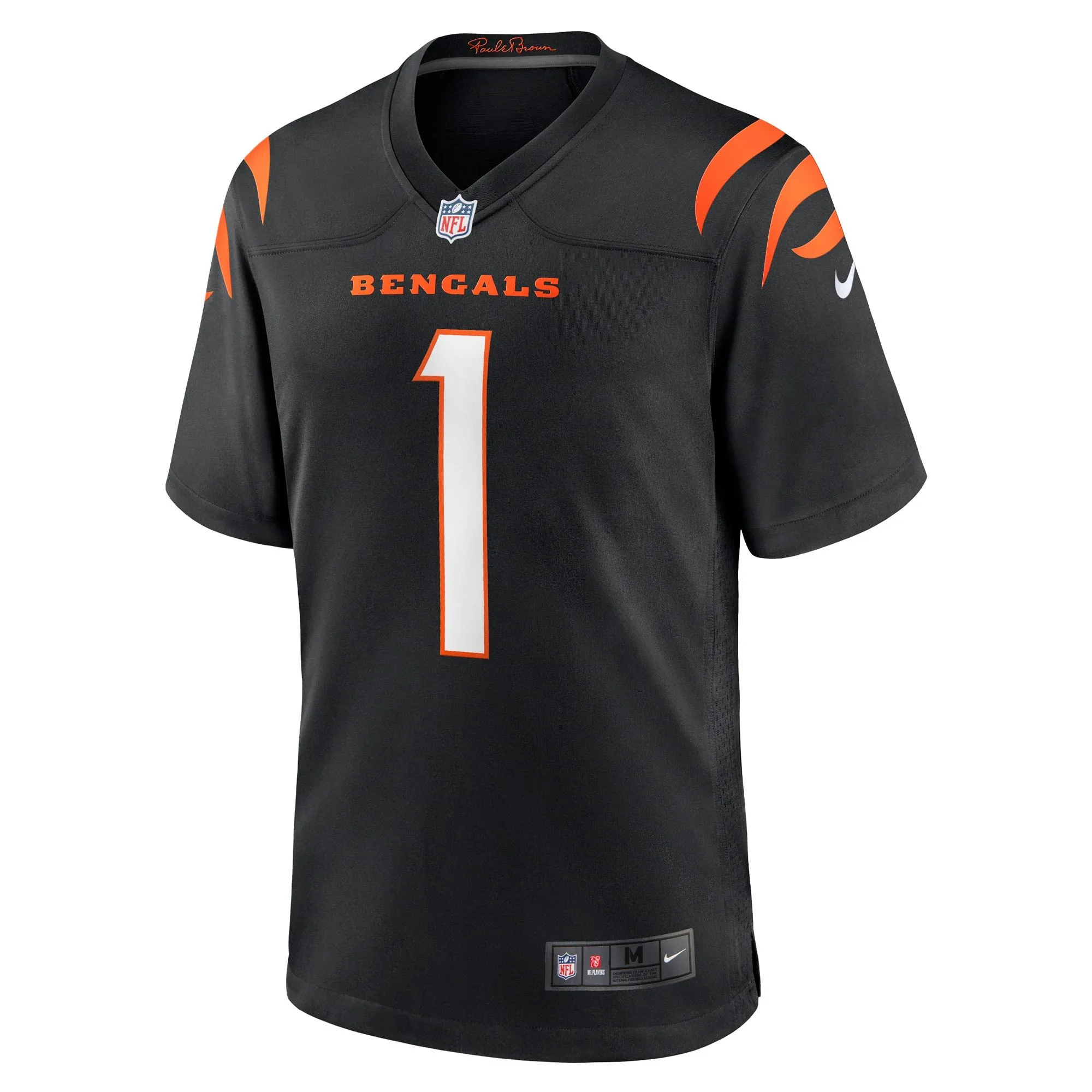 Ja'Marr Chase Cincinnati Bengals  Game Jersey - Black