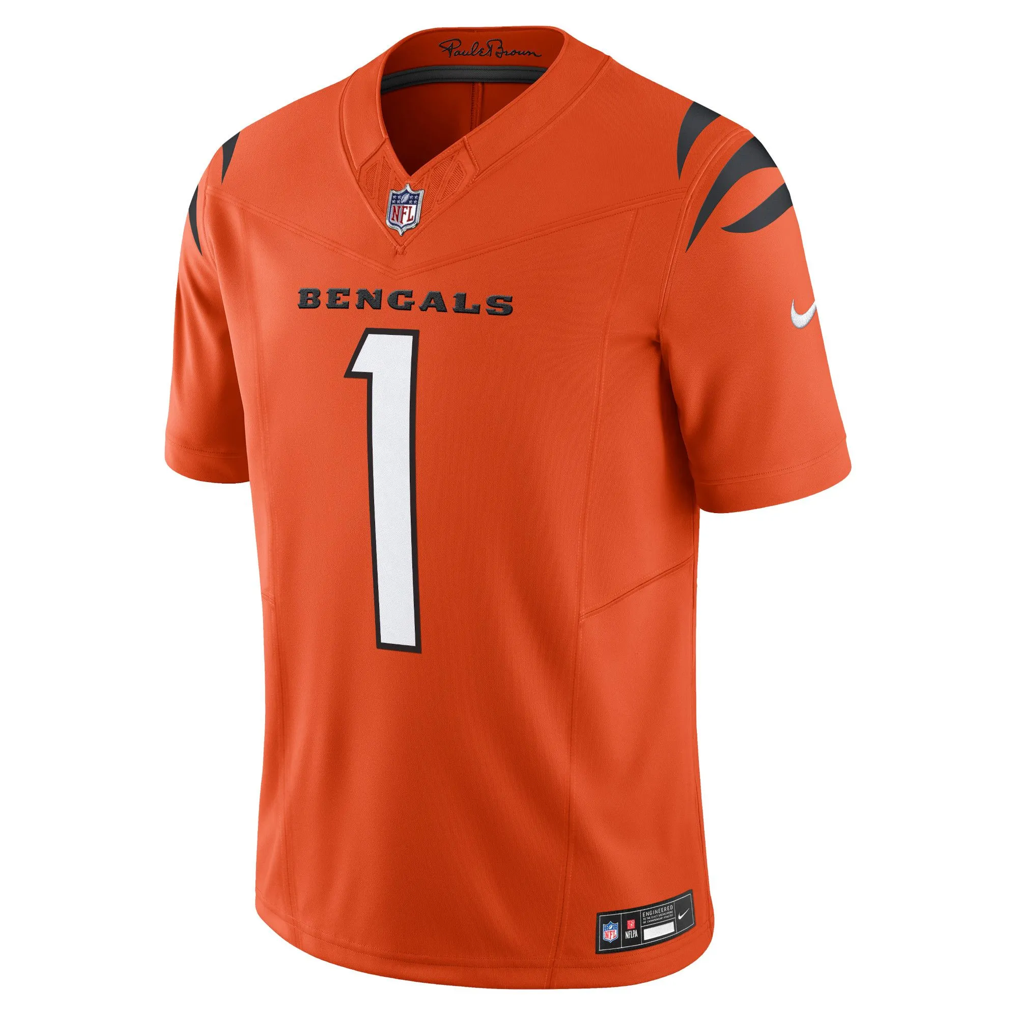 Ja'Marr Chase Cincinnati Bengals  Vapor F.U.S.E. Limited Jersey - Orange