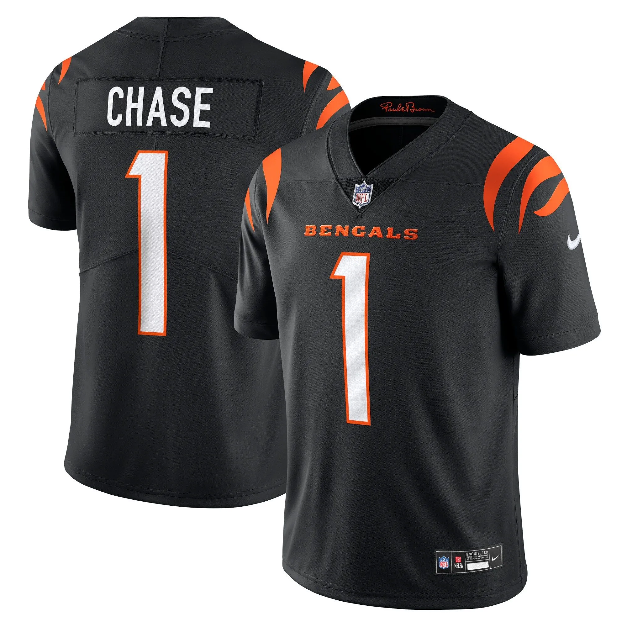 Ja'Marr Chase Cincinnati Bengals   Vapor Untouchable Limited Jersey - Black