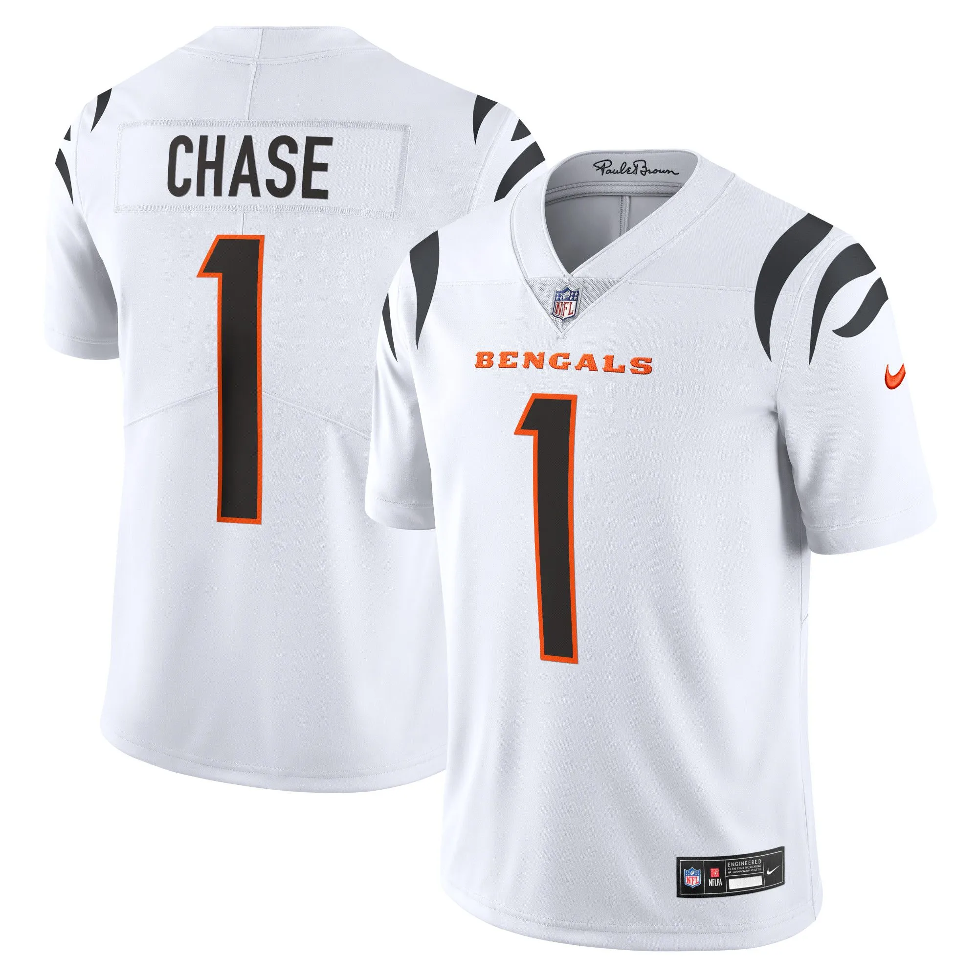 Ja'Marr Chase Cincinnati Bengals   Vapor Untouchable Limited Jersey - White