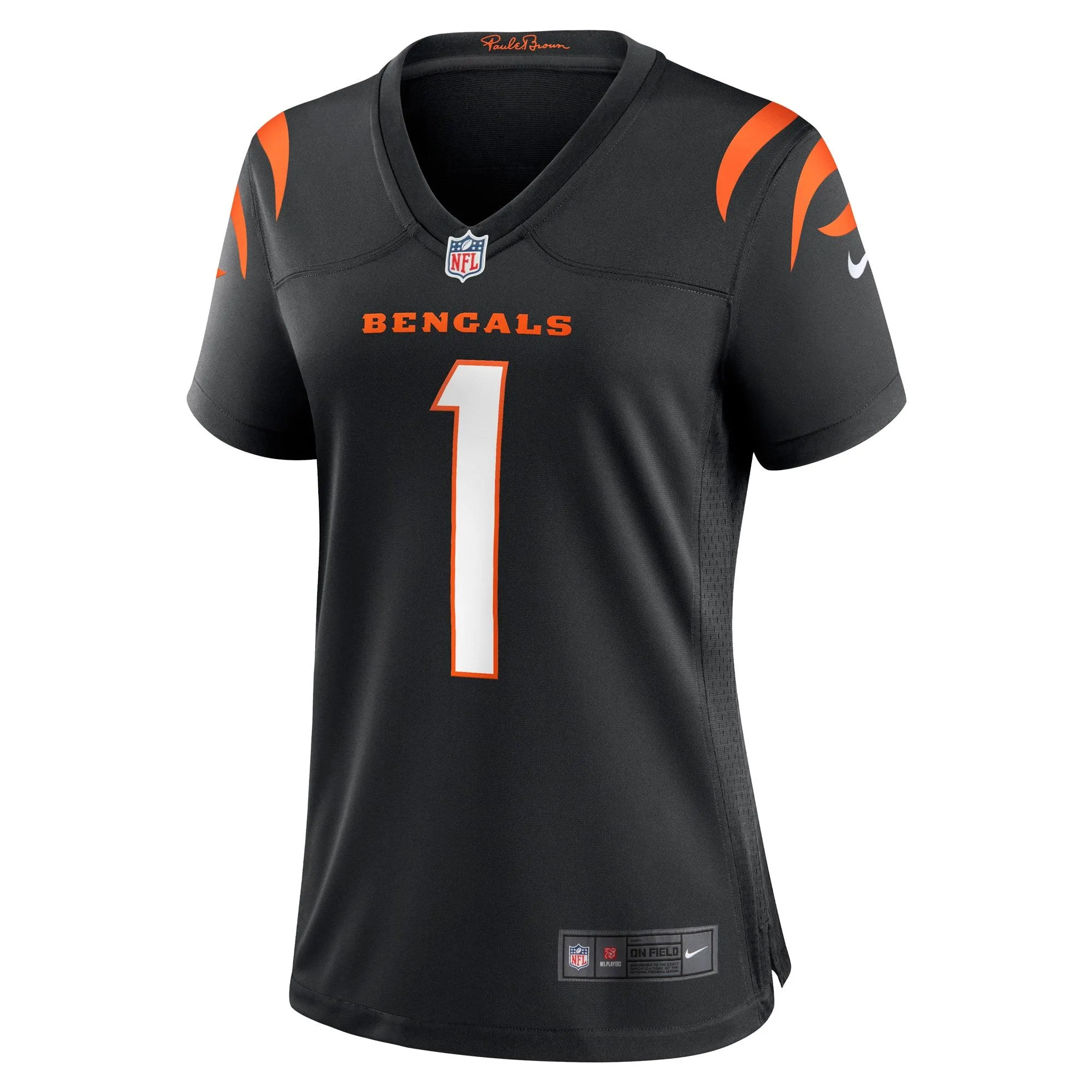 Ja'Marr Chase Cincinnati Bengals  Women's Game Jersey - Black