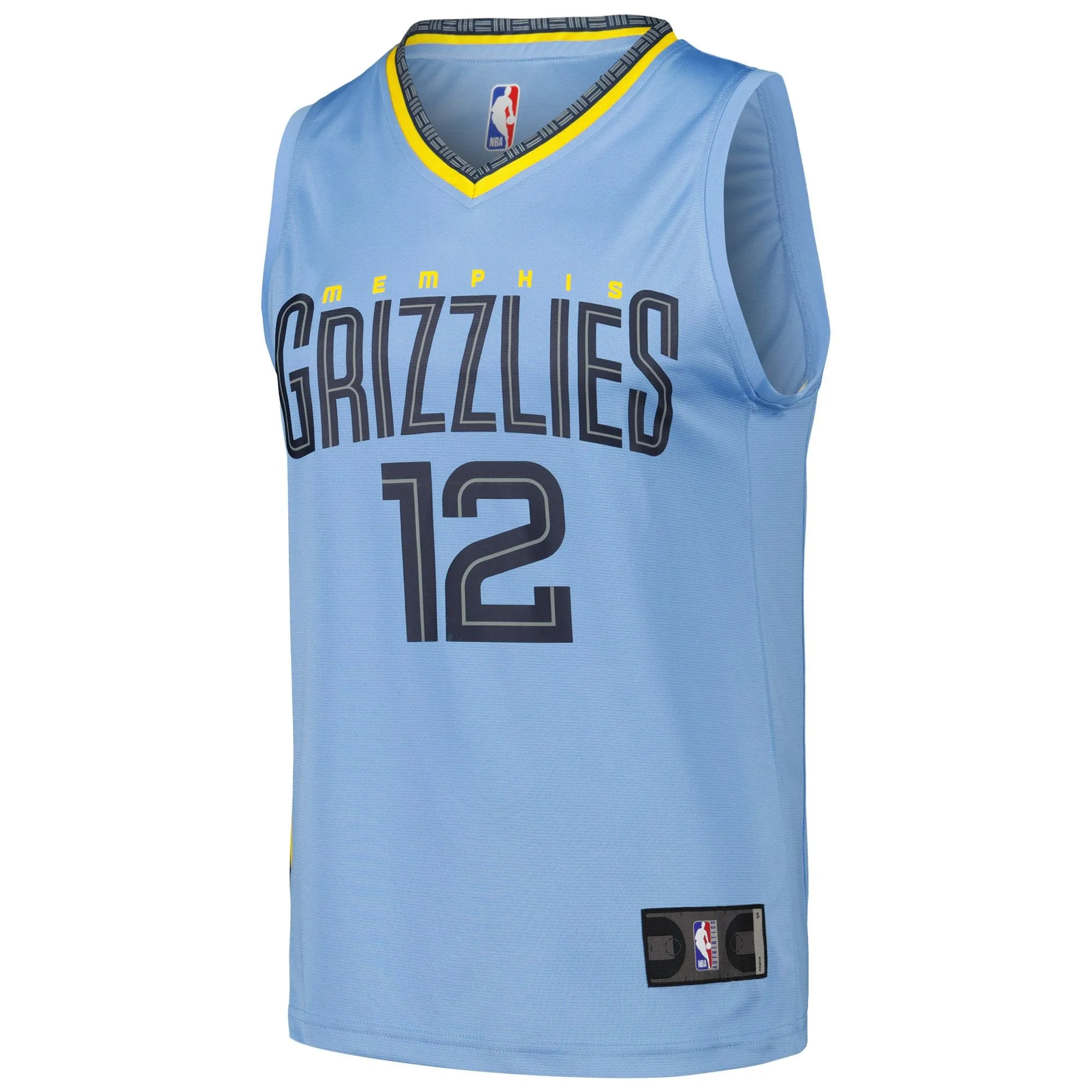 Ja Morant Memphis Grizzlies Fanatics Branded Fast Break Replica Player Jersey - Statement Edition - Light Blue