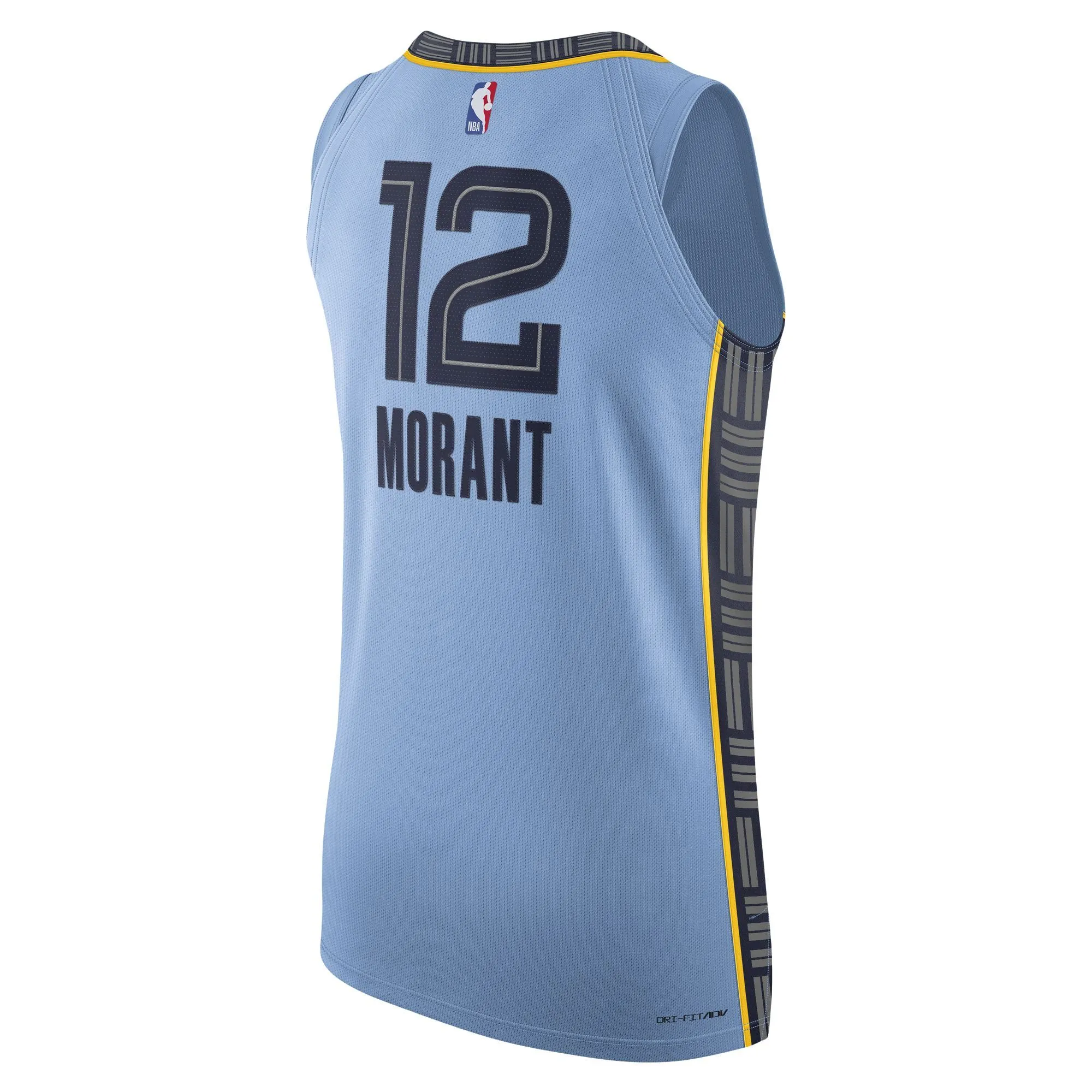 Ja Morant Memphis Grizzlies Jordan Brand  Player Jersey - Statement Edition - Light Blue