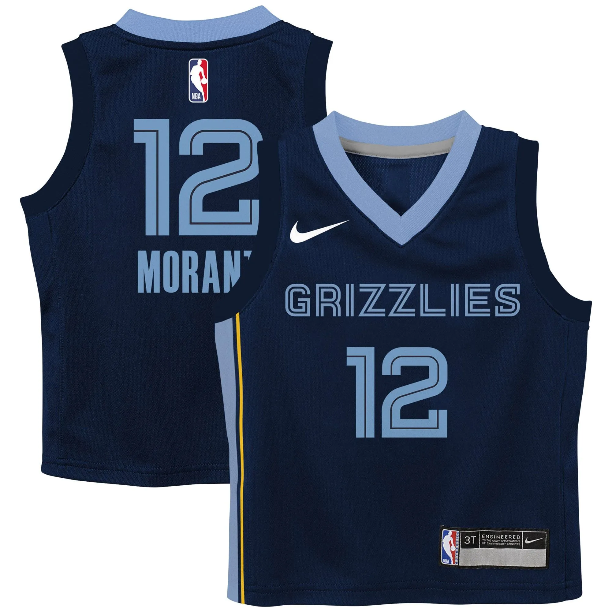 Ja Morant Memphis Grizzlies  Infant Swingman Player Jersey - Icon Edition - Navy